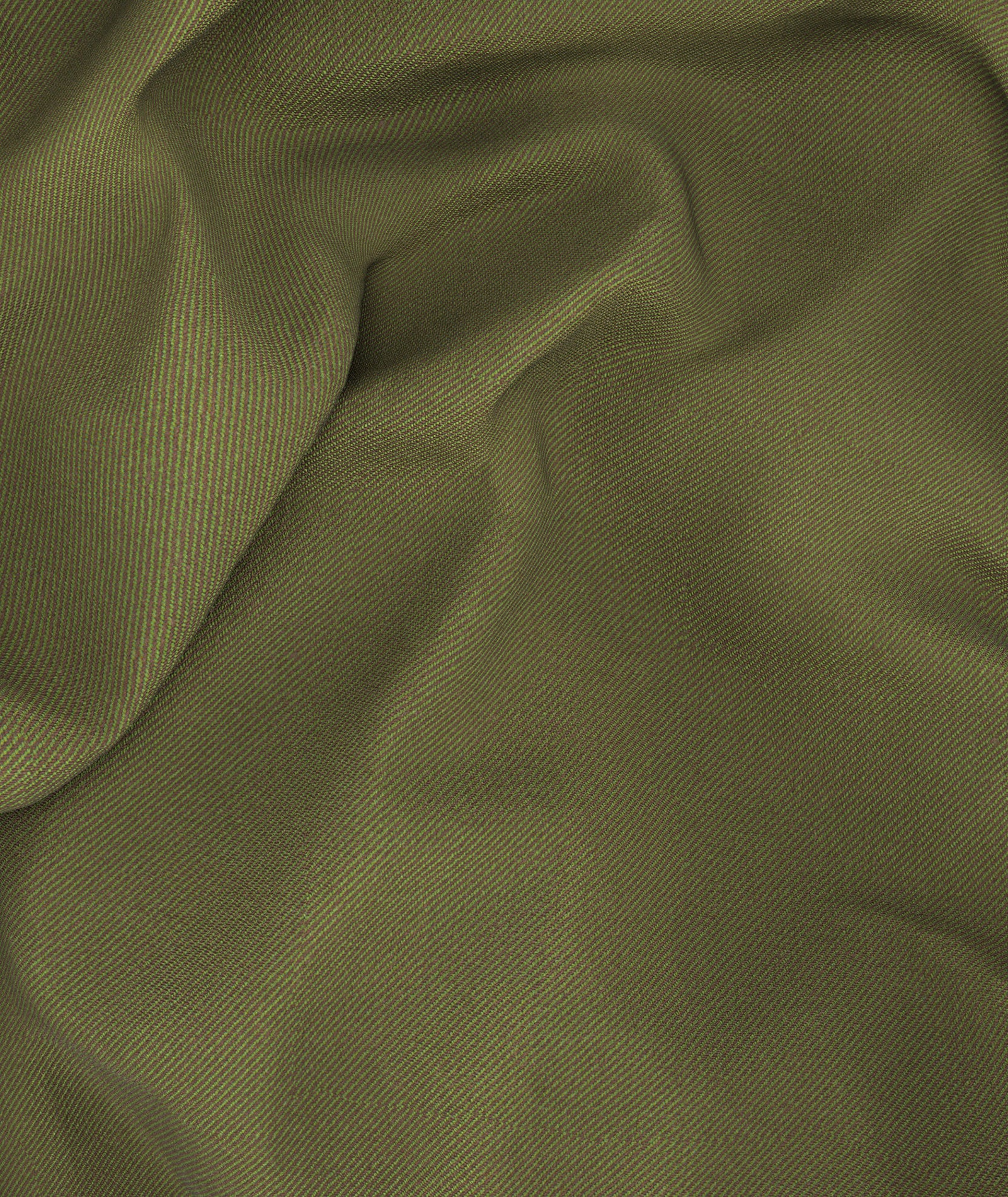 Abito  in cotone stretch verde salvia - Image 4