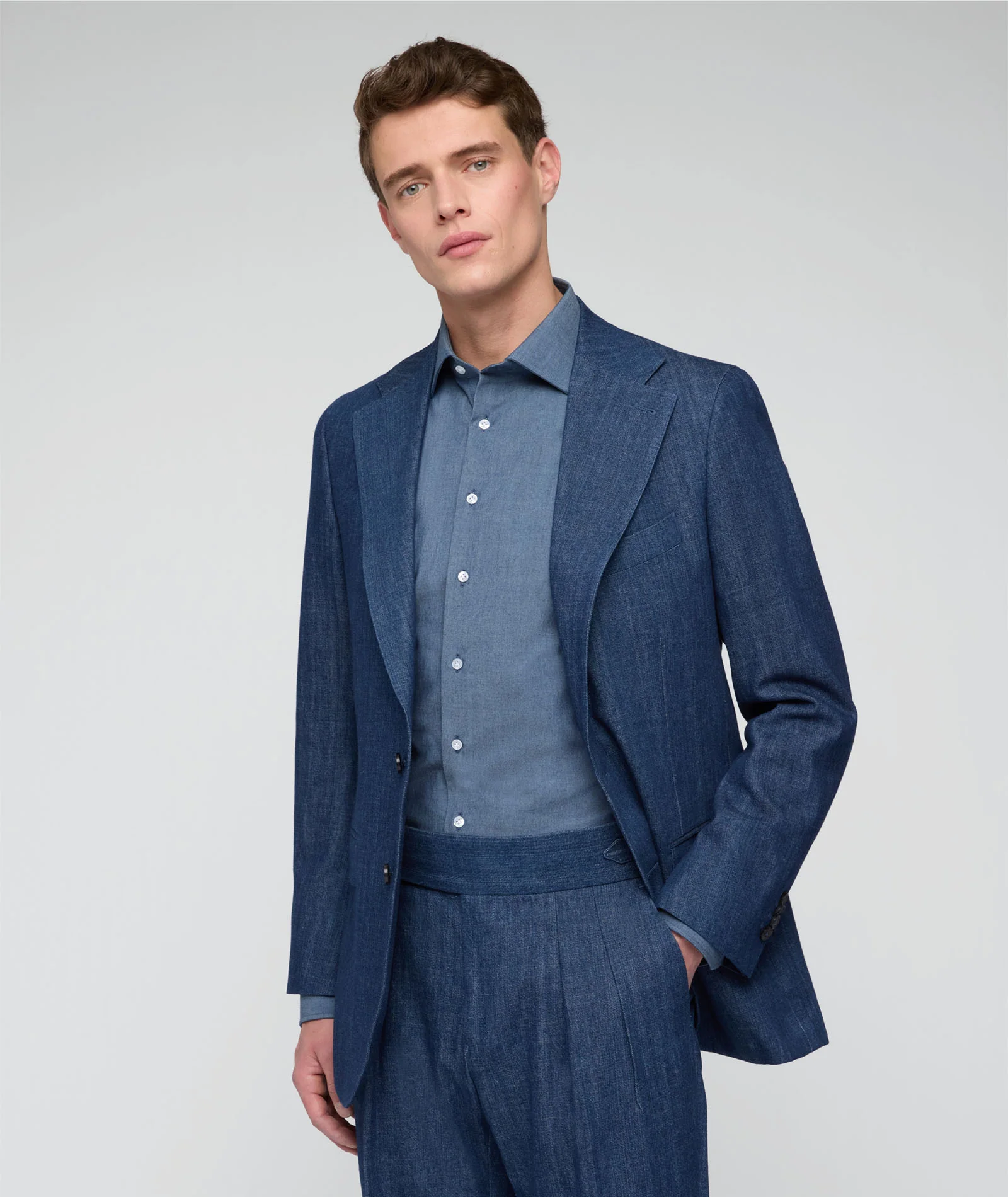 Abito in denim blu - Image 3