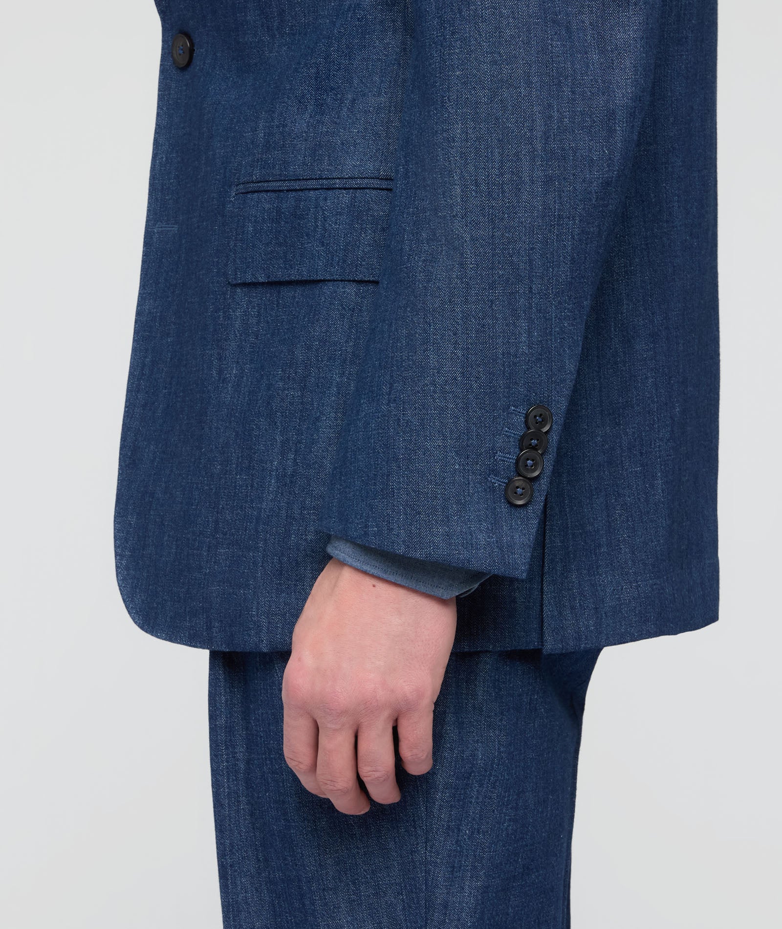 Abito in denim blu - Image 4