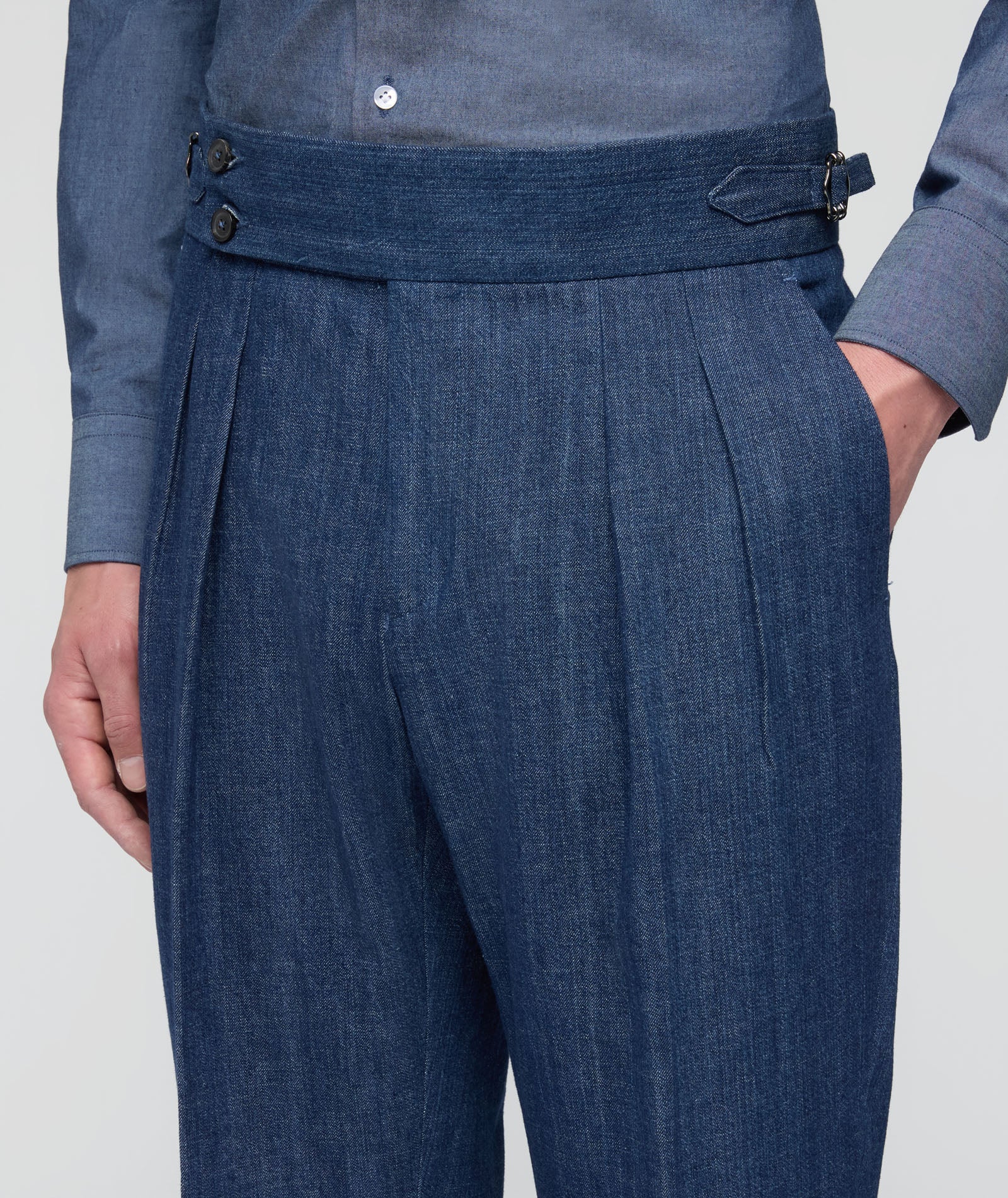 Abito in denim blu - Image 5