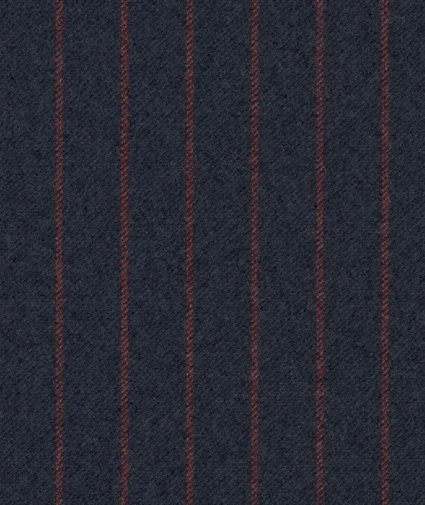 Abito in flanella di lana gessato blu e rosso - Image 4