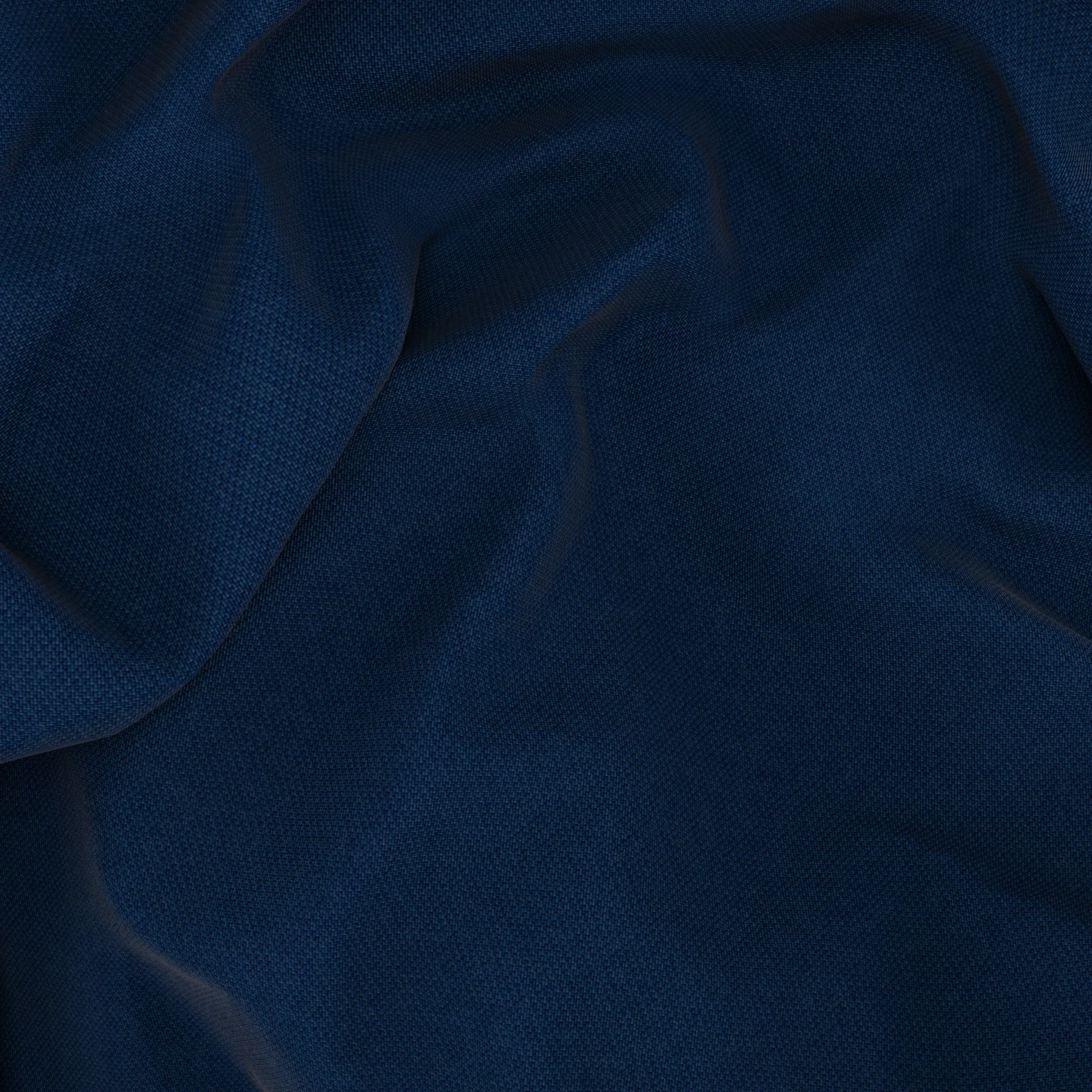 Abito in lana comfort stretch blu navy - Image 3