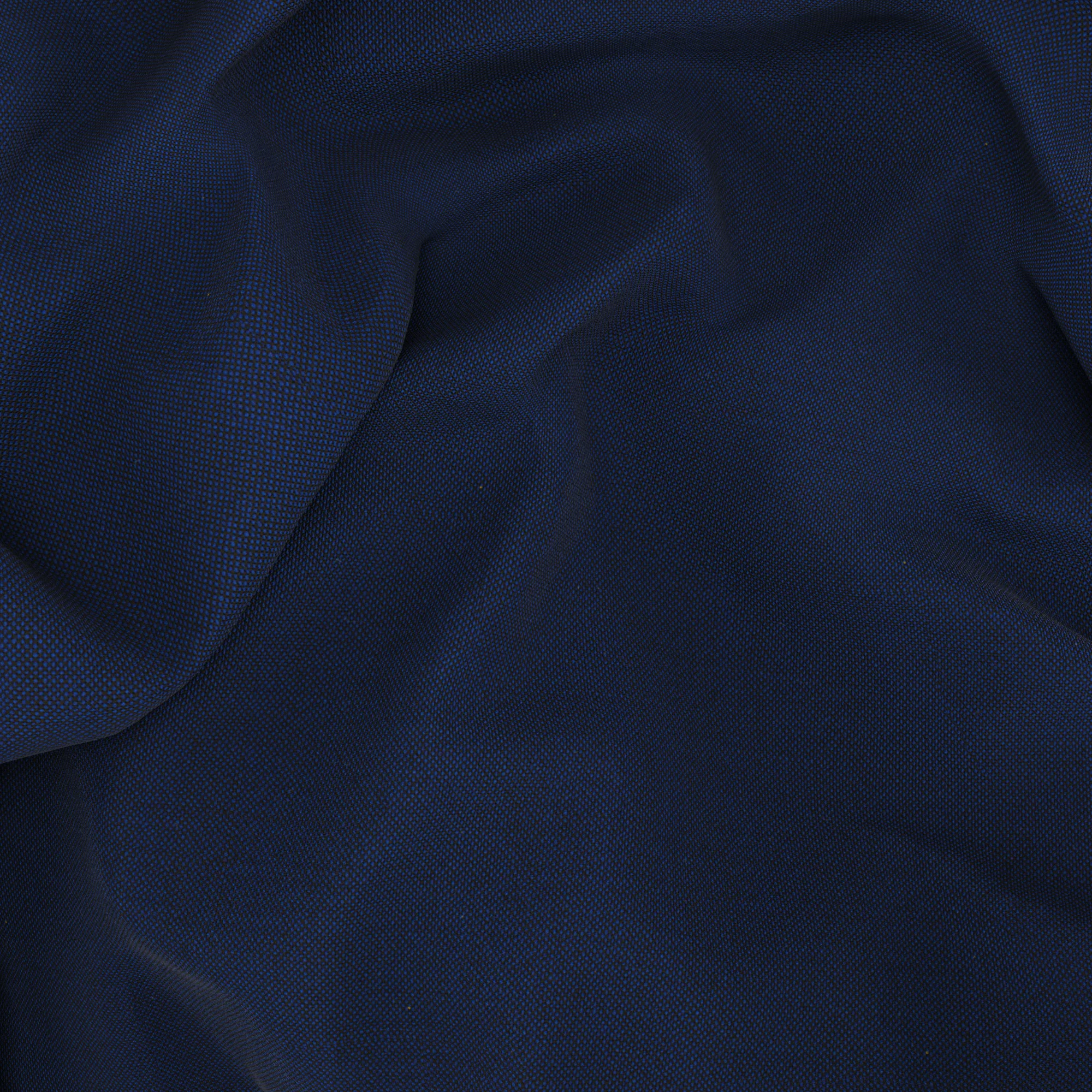 Abito in lana e mohair blu - Image 3