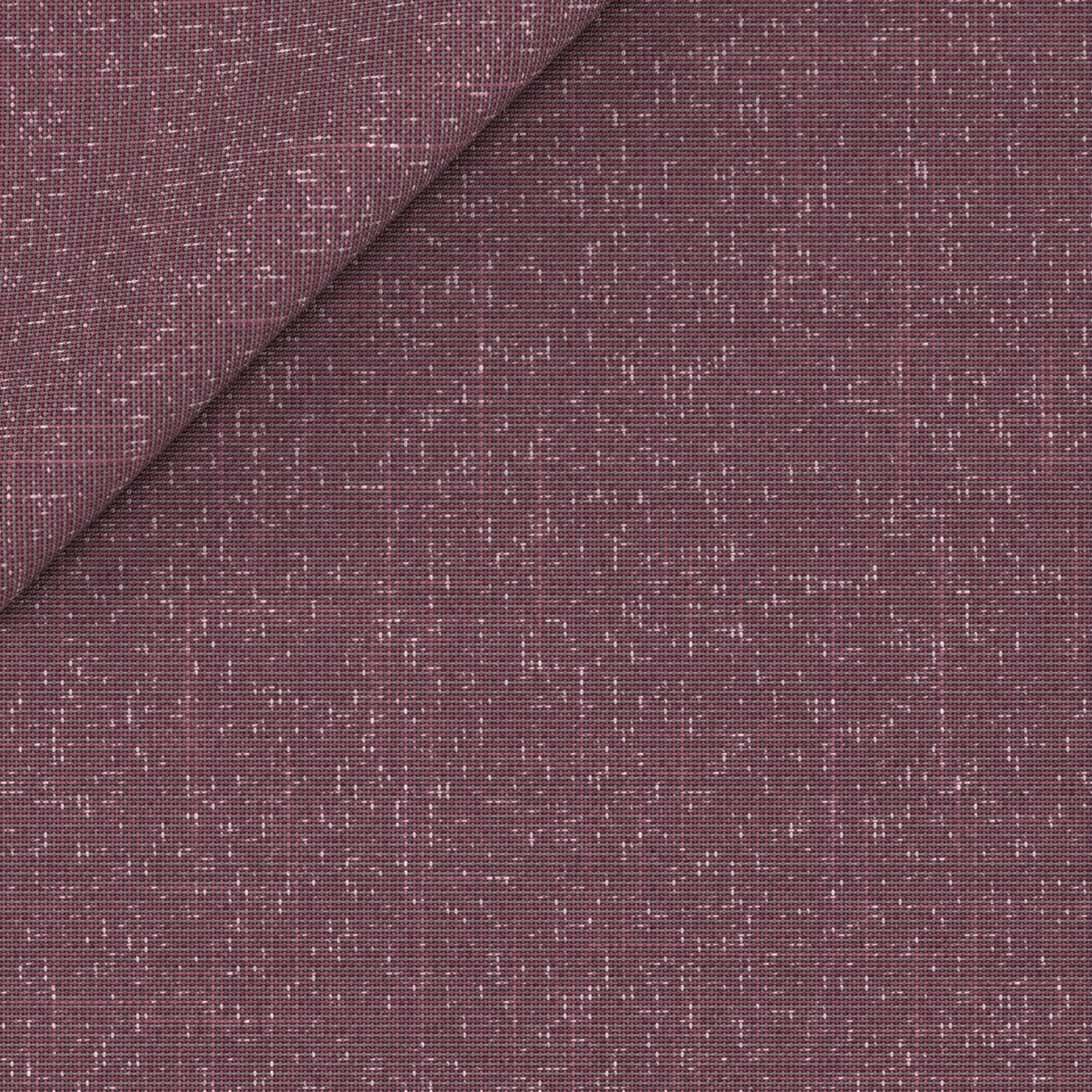 Abito in lana seta lino bordeaux - Image 8