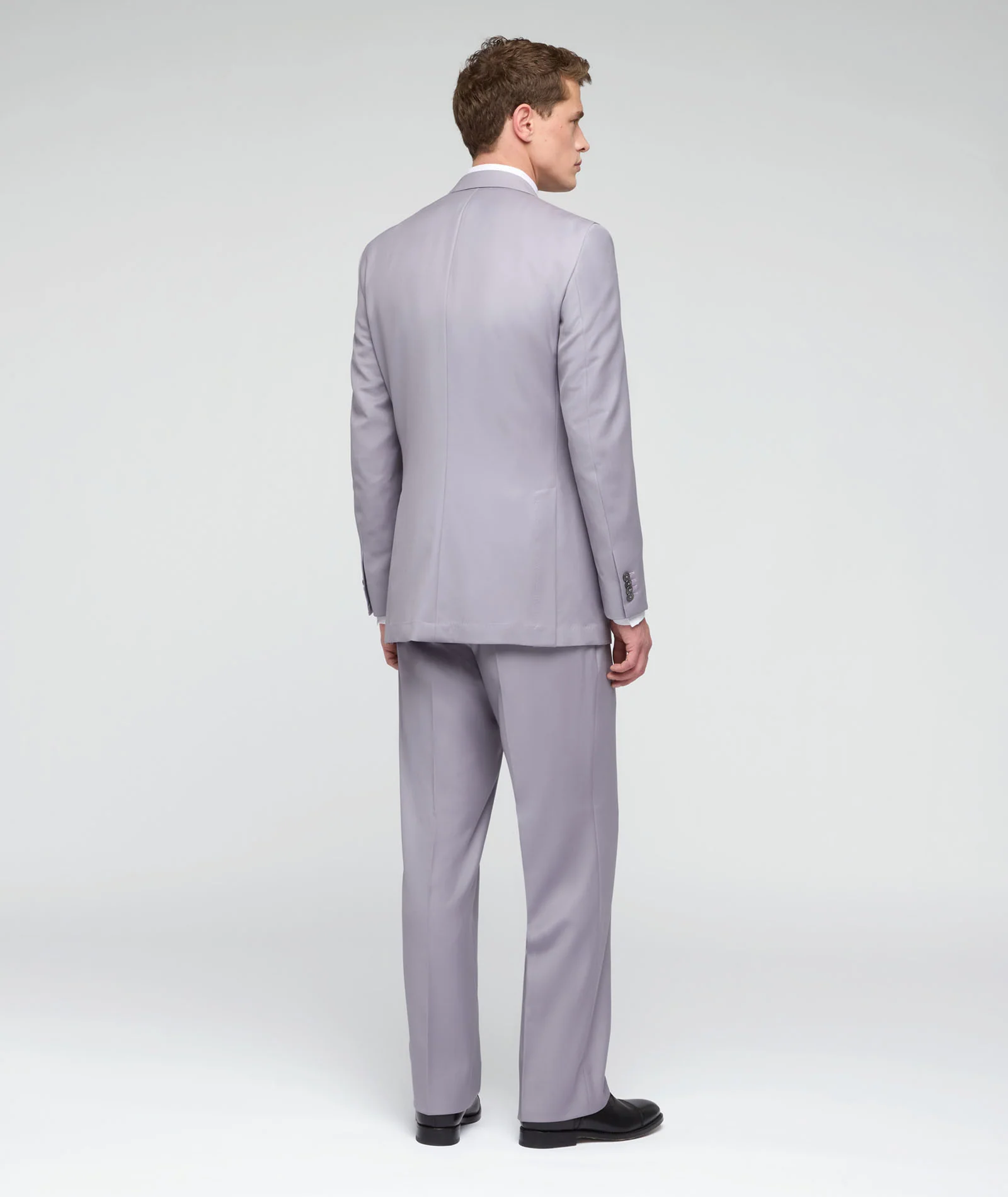 Abito in lana twill glicine - Image 5