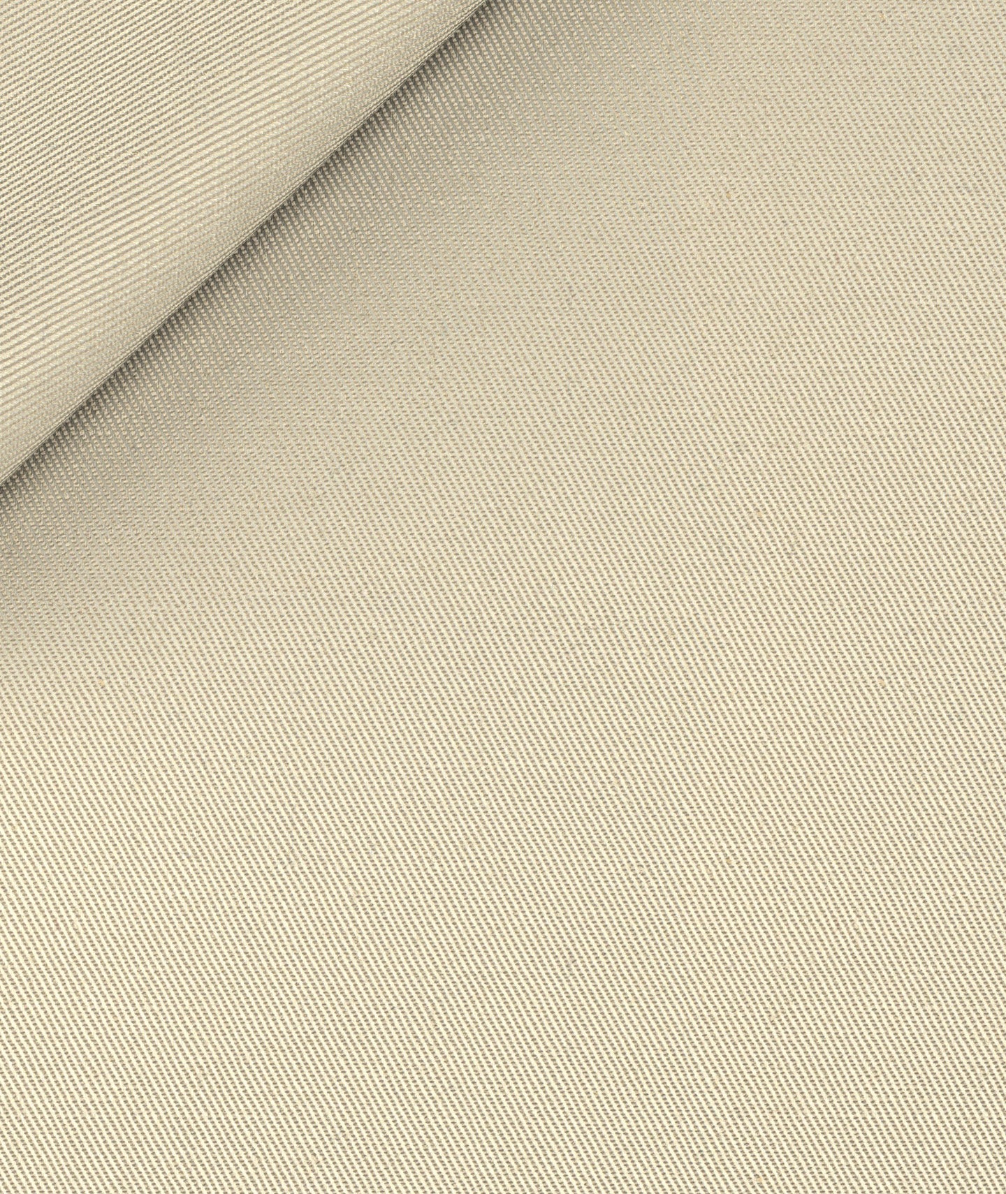 Abito in twill di cotone stretch beige - Image 2