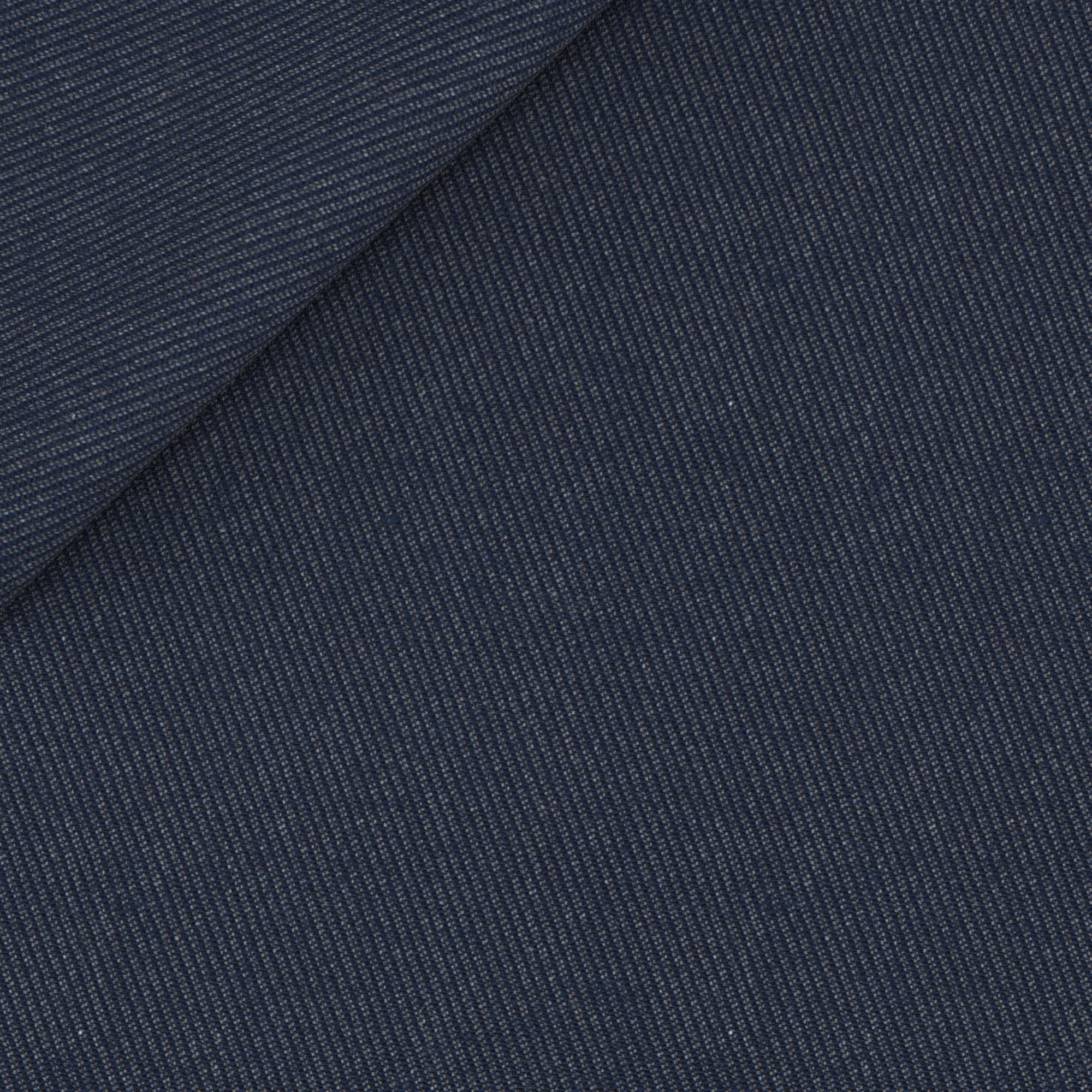 Abito in twill di cotone stretch blu denim - Image 7