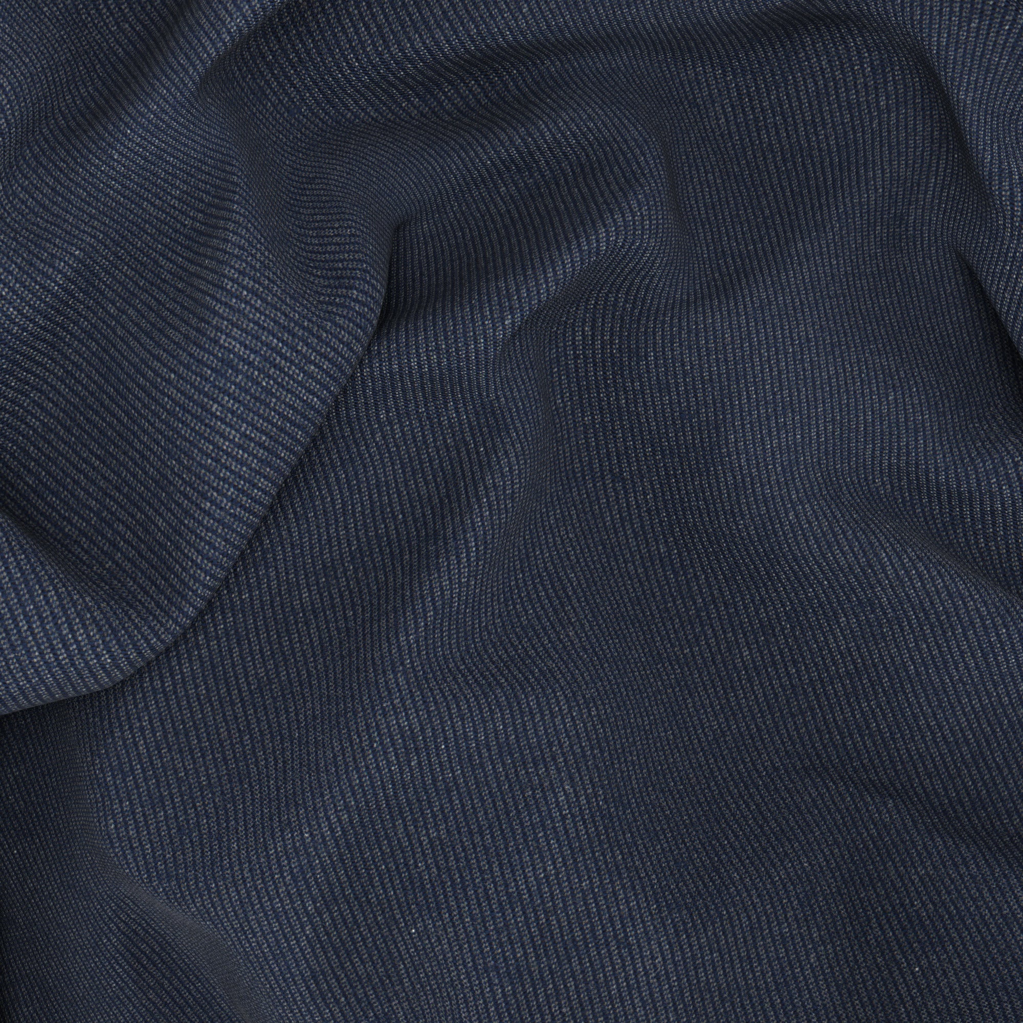 Abito in twill di cotone stretch blu denim - Image 9