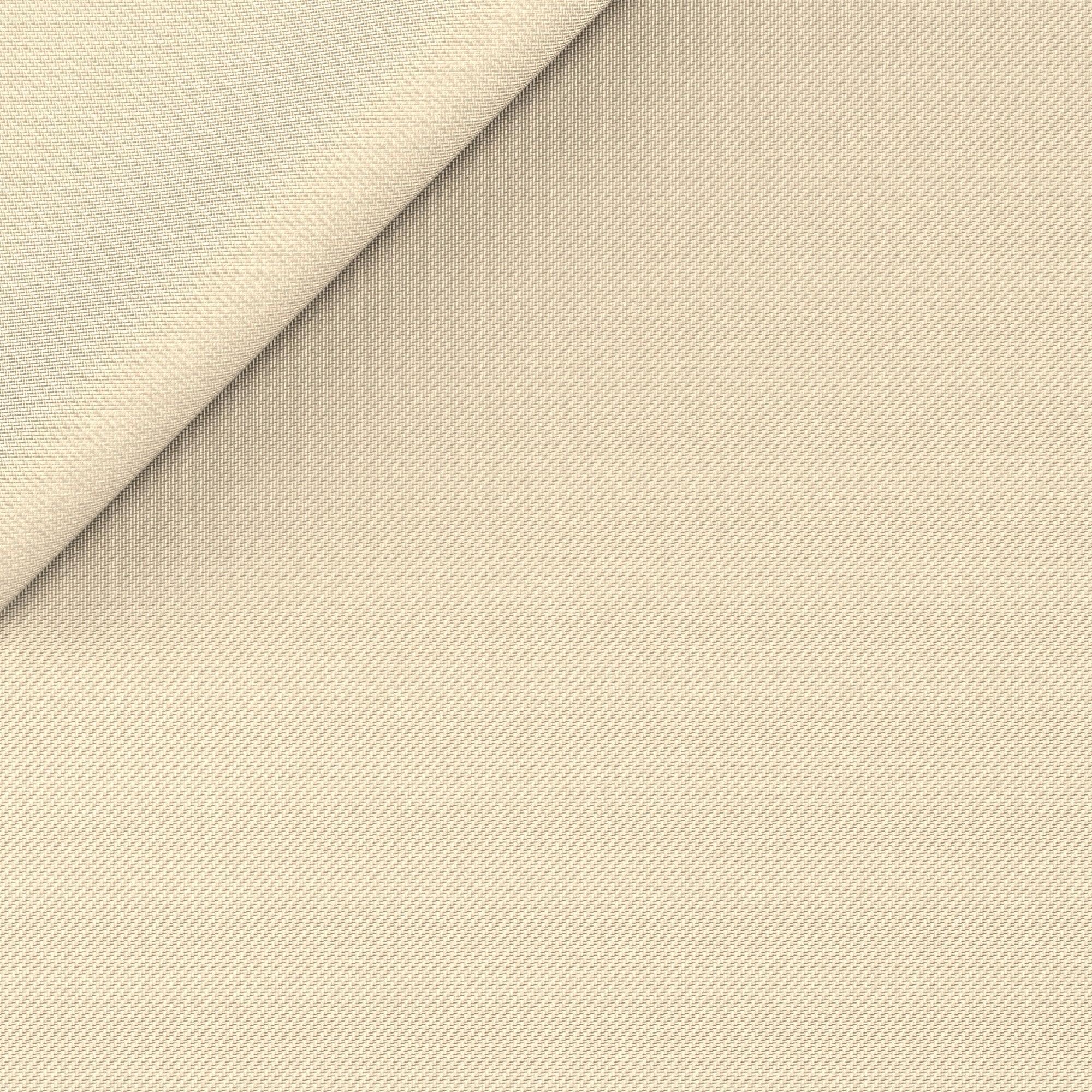 Abito in twill di lana beige - Image 2