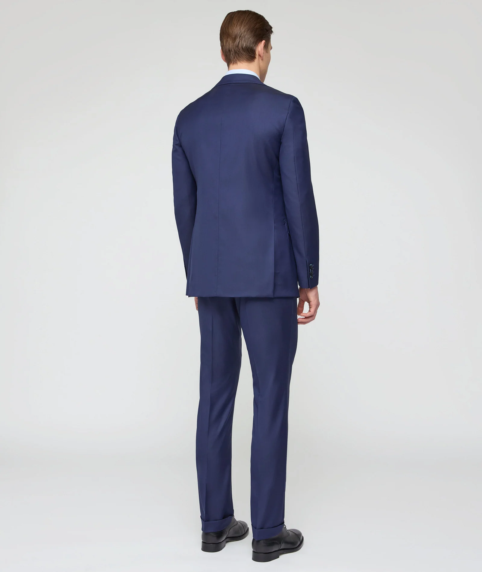 Abito Su Misura da Uomo in lana e cashmere blu - Image 5