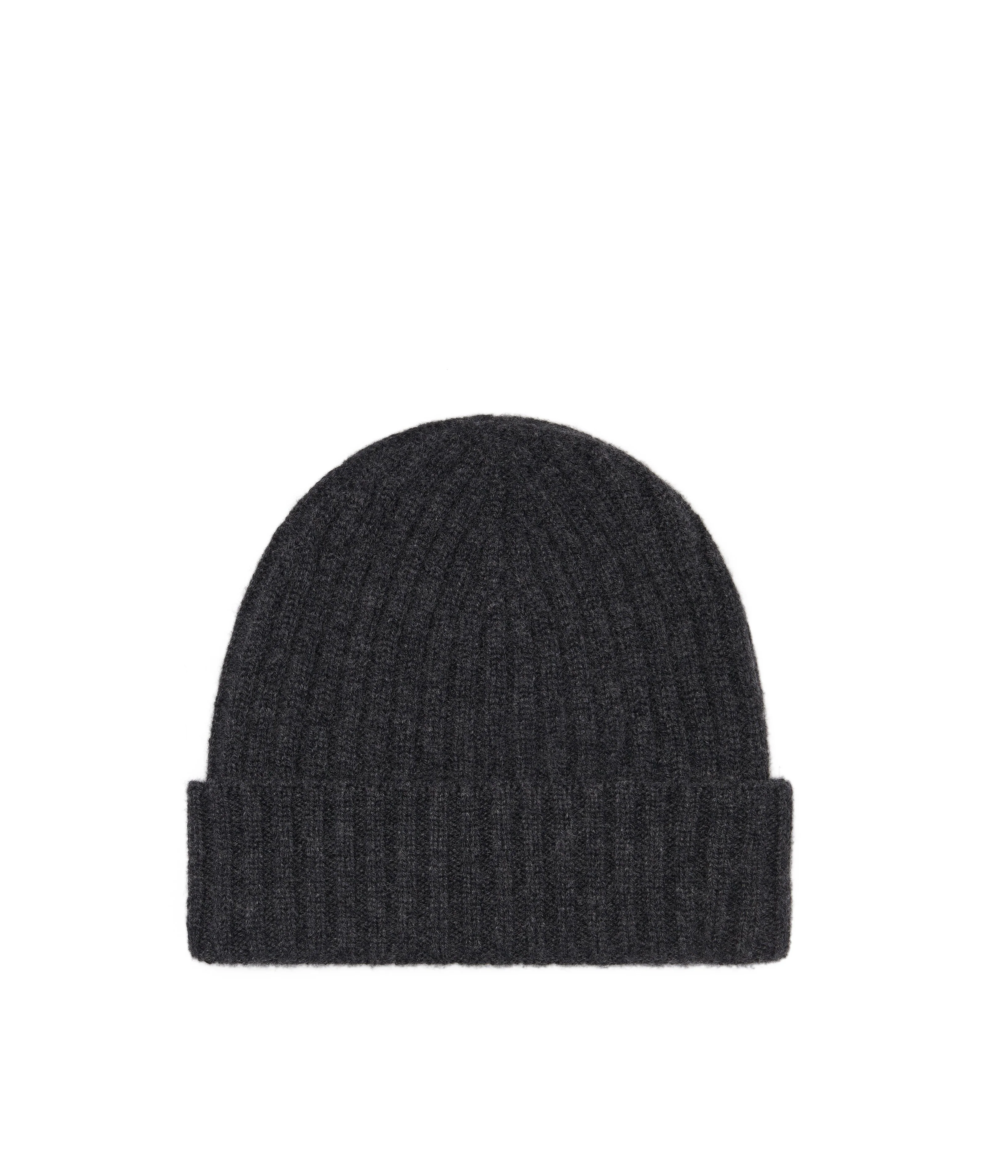 Berretto antracite in cashmere - Image 3