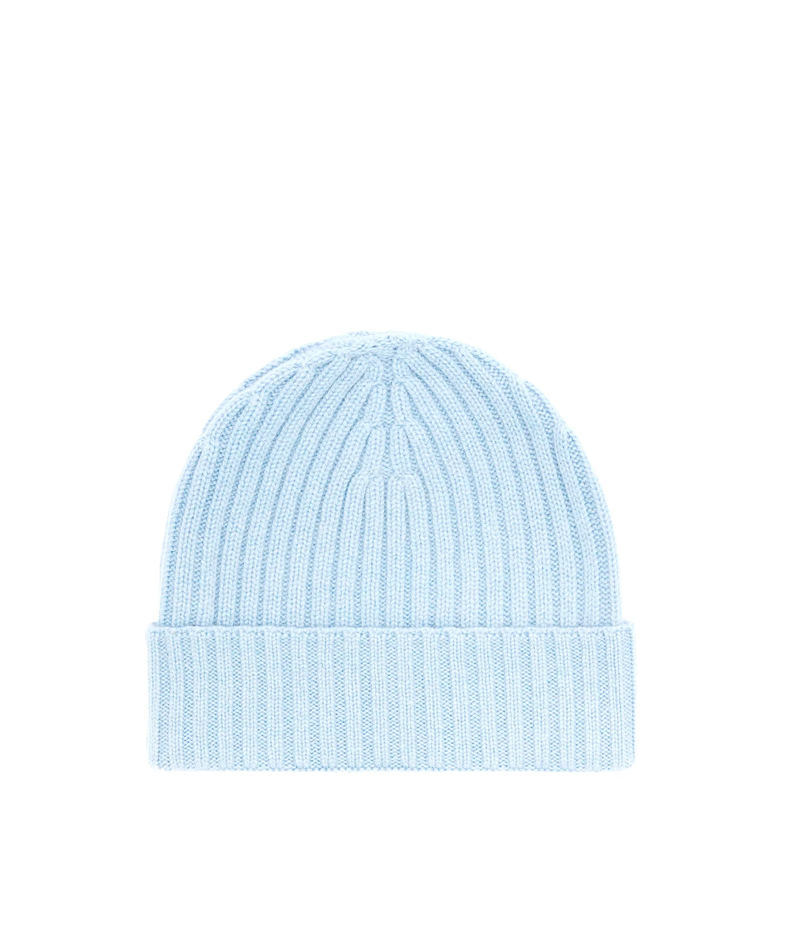 Berretto in cashmere azzurro - Image 2