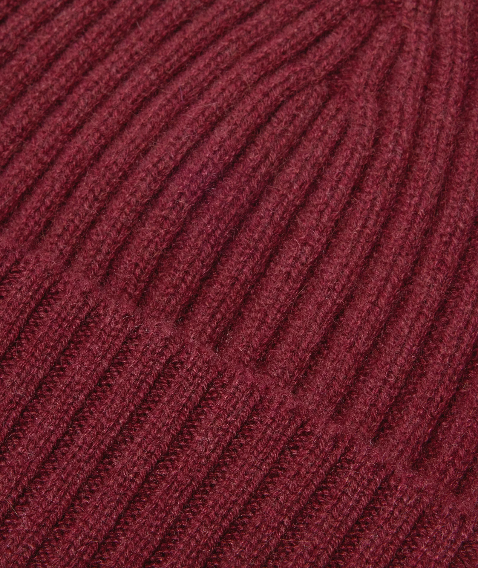 Berretto in cashmere bordeaux - Image 2