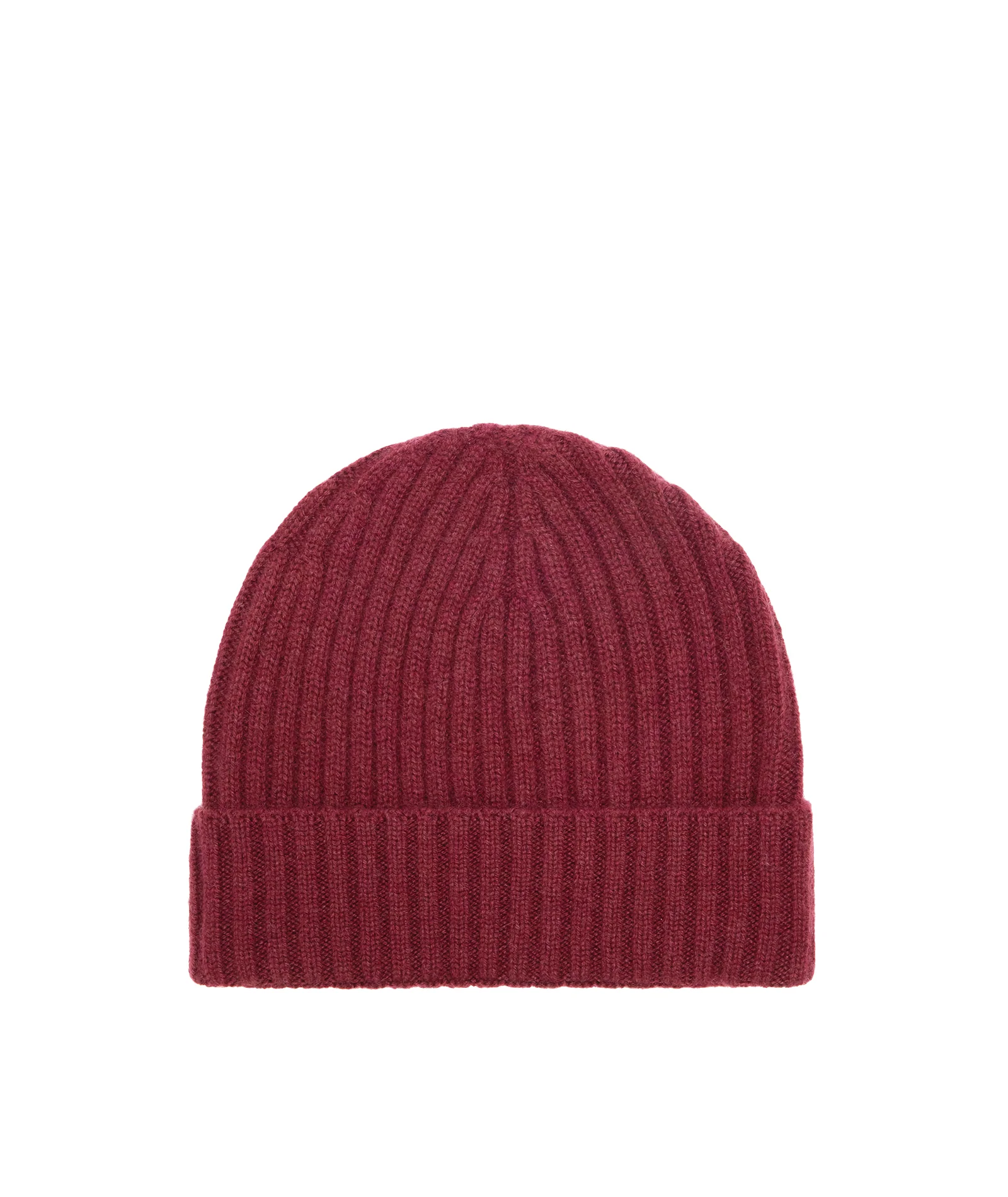 Berretto in cashmere bordeaux - Image 3