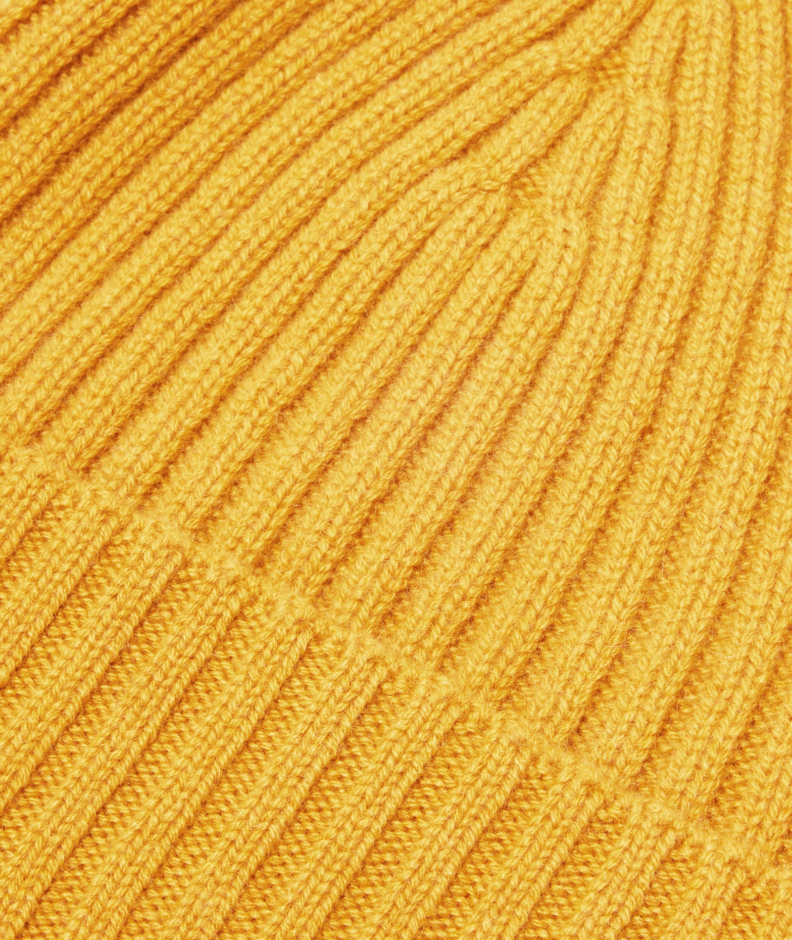 Berretto in cashmere ocra - Image 3