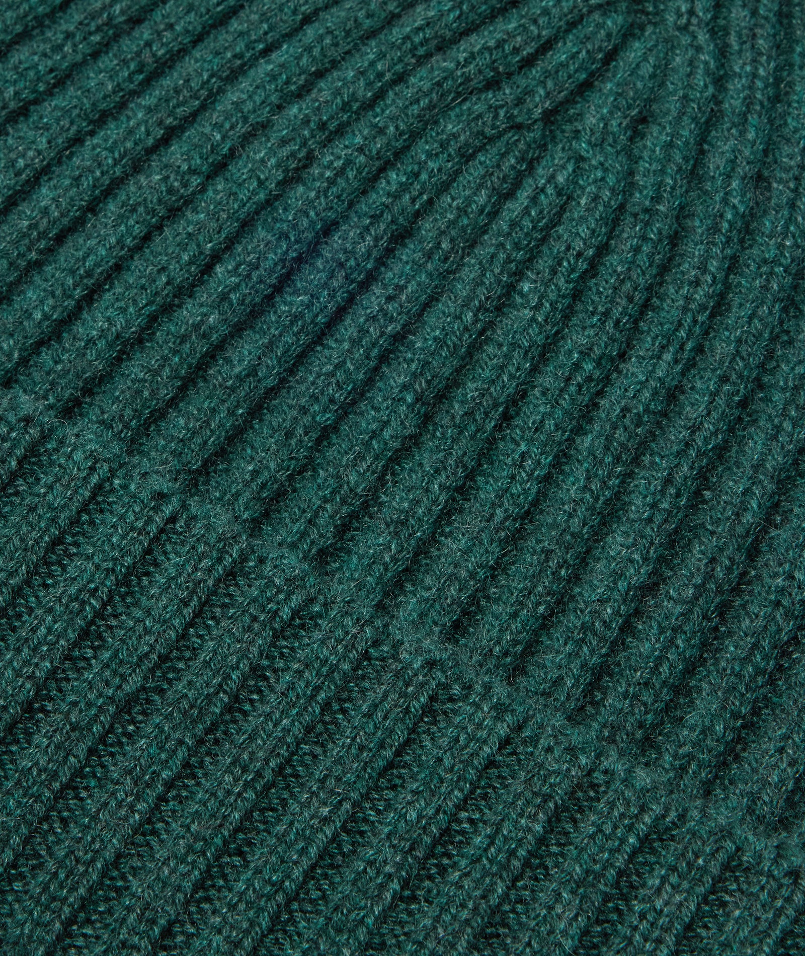 Berretto in cashmere verde - Image 2