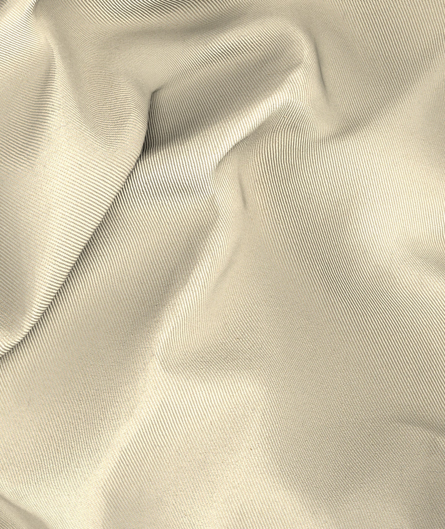 Blazer beige in twill di cotone stretch - Image 3