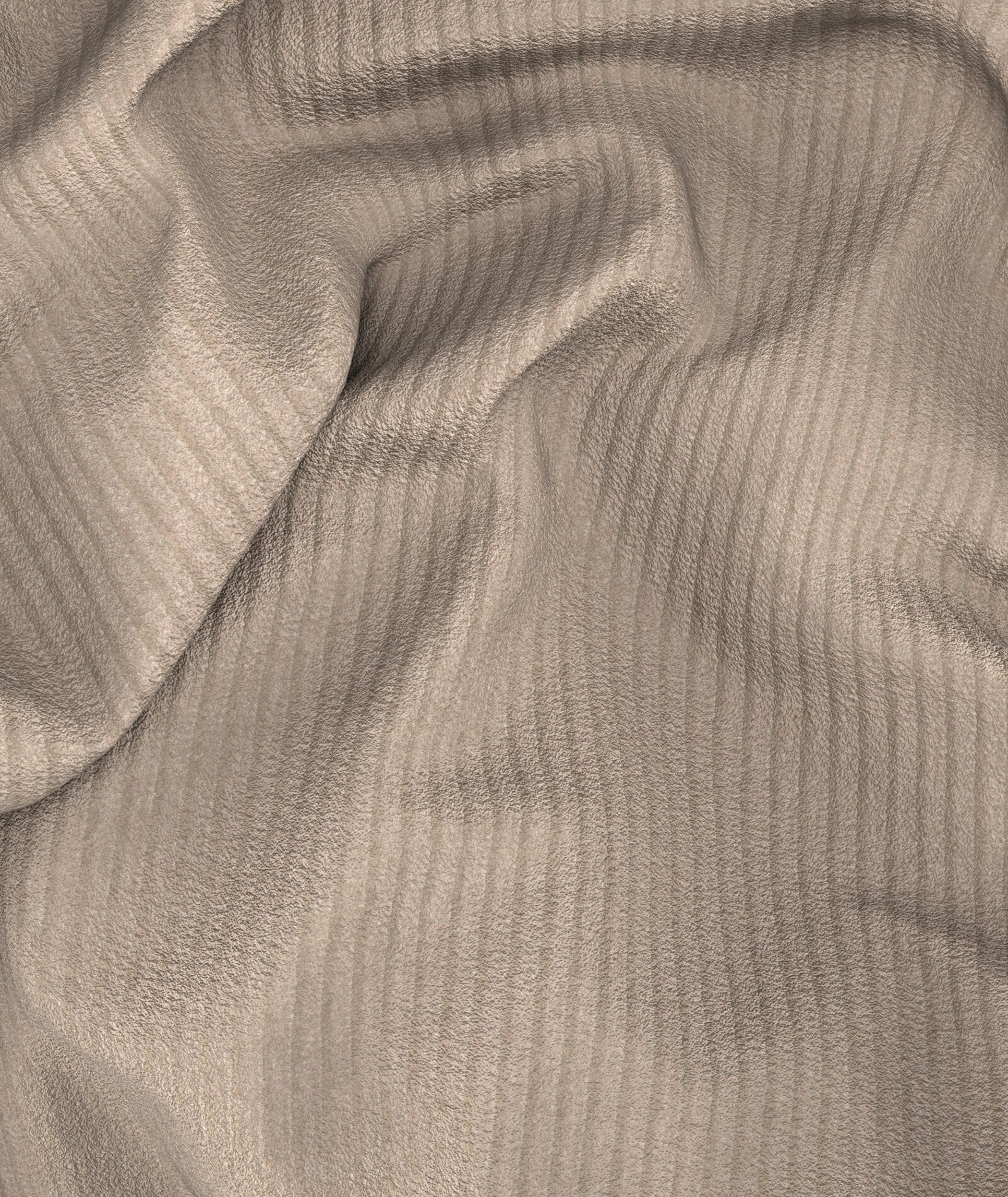 Blazer beige in velluto di cotone - Image 4