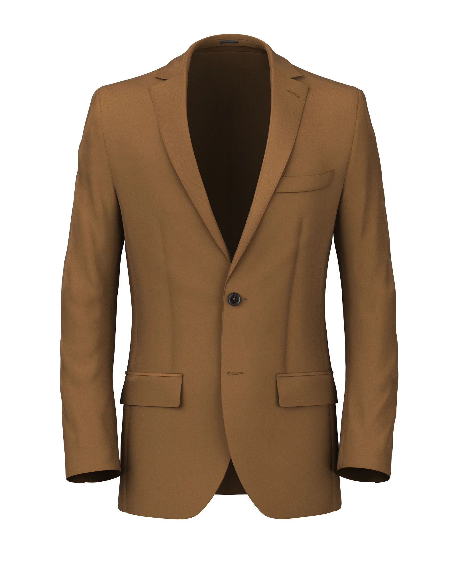 Blazer beige twill cotone stretch