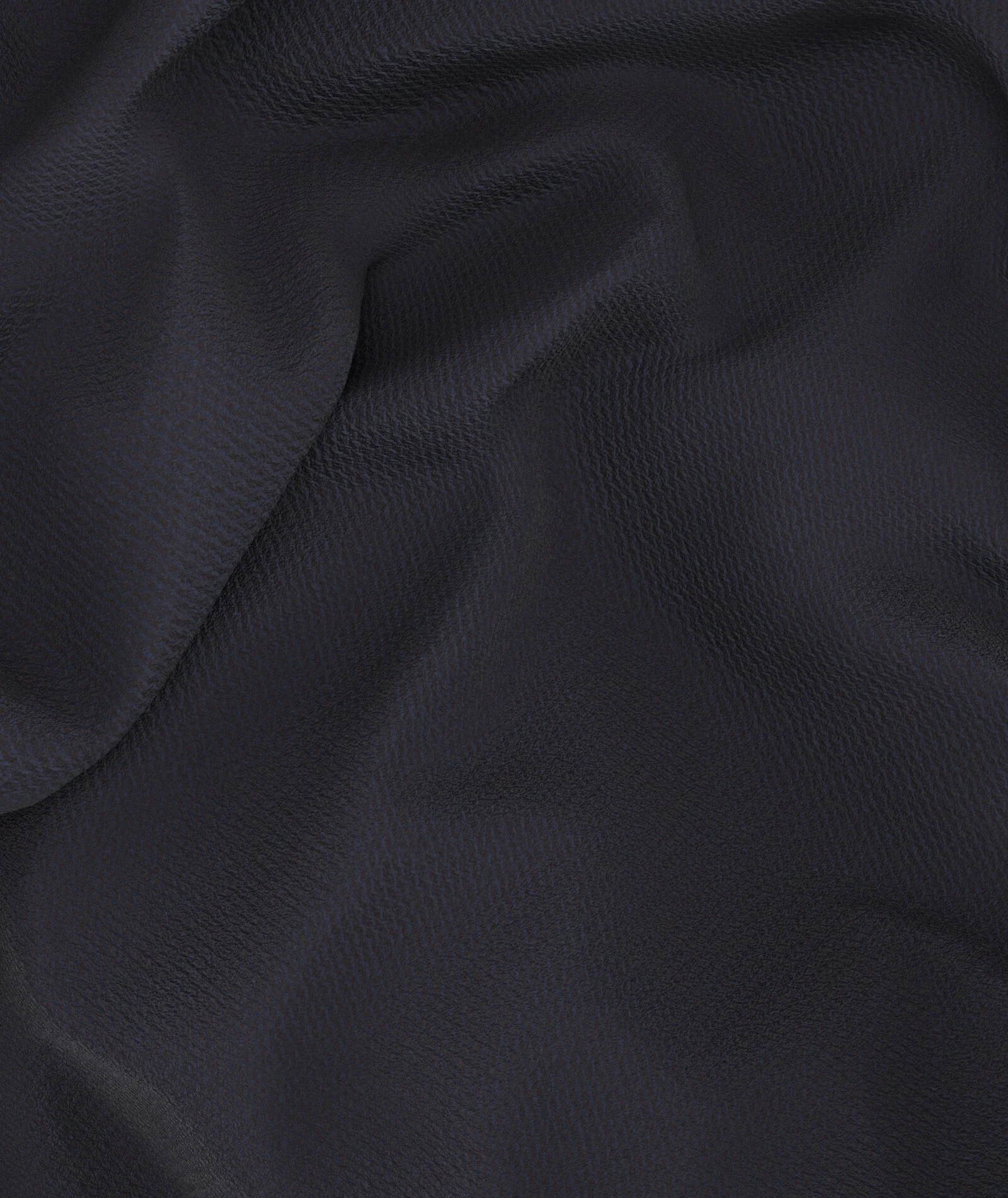 Blazer Blu scuro in Lana stretch Jerzey - Image 3