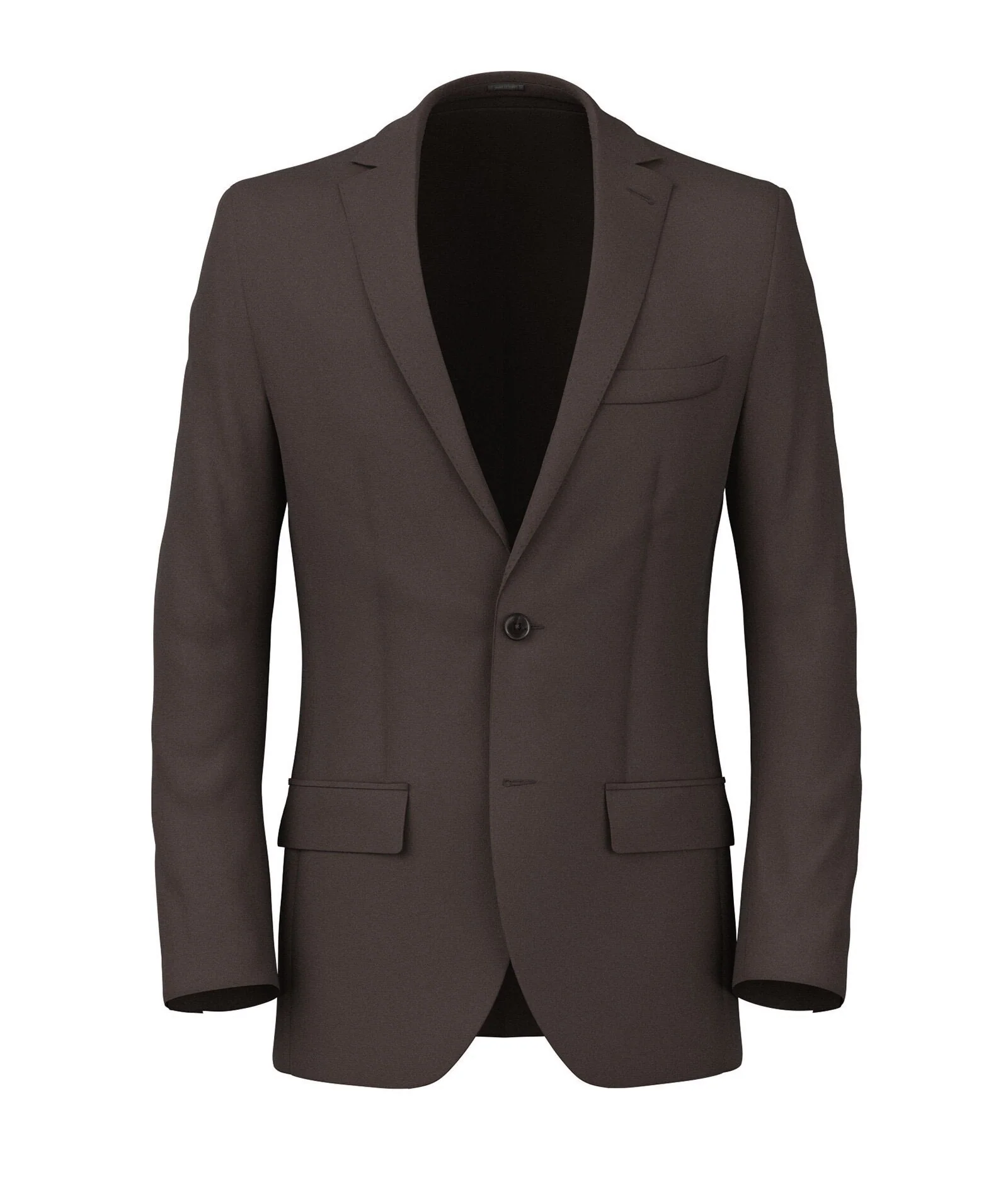 Blazer Canna di fucile in Twill di Lana