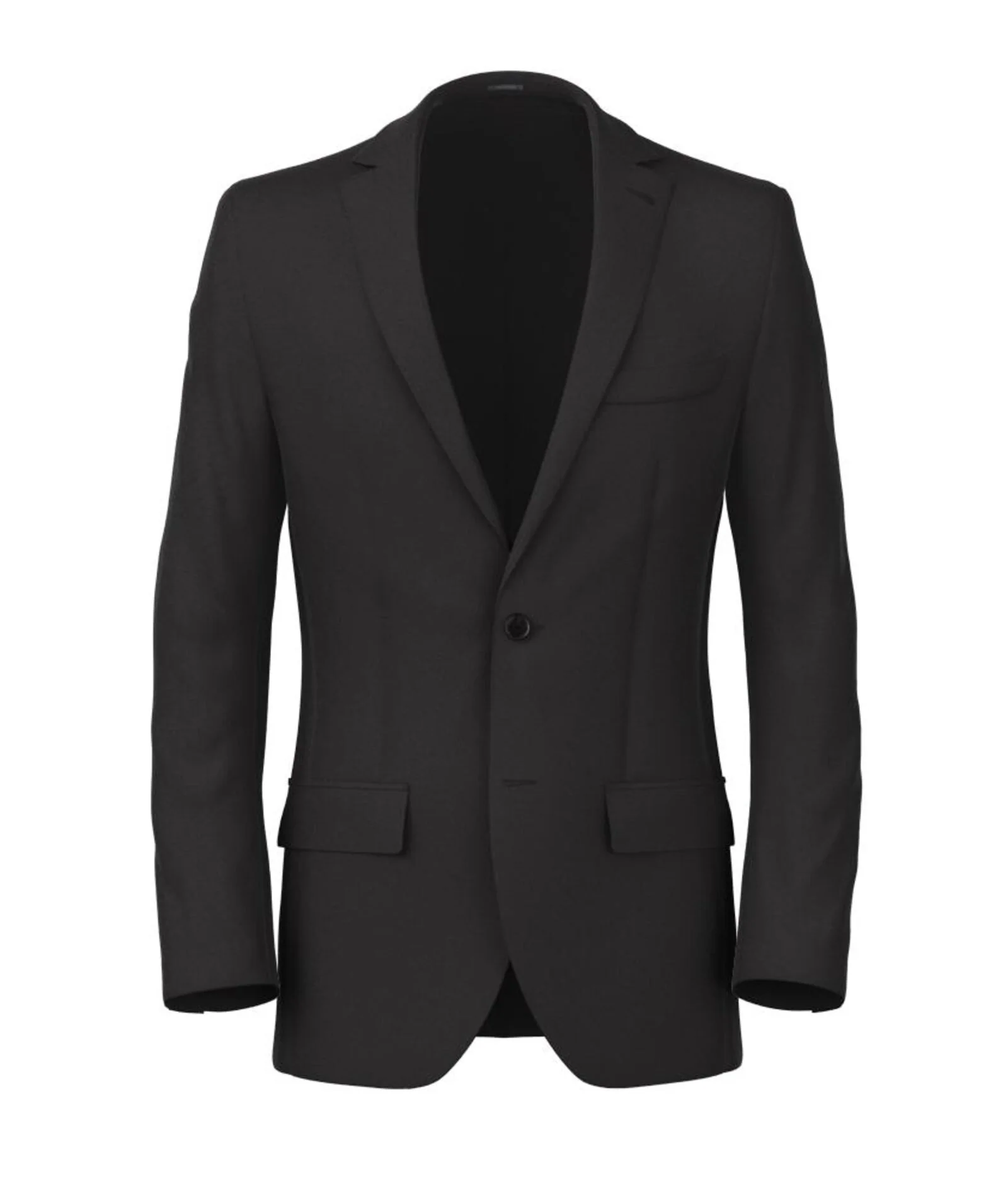 Blazer Grigio in Tela di Lana 110s