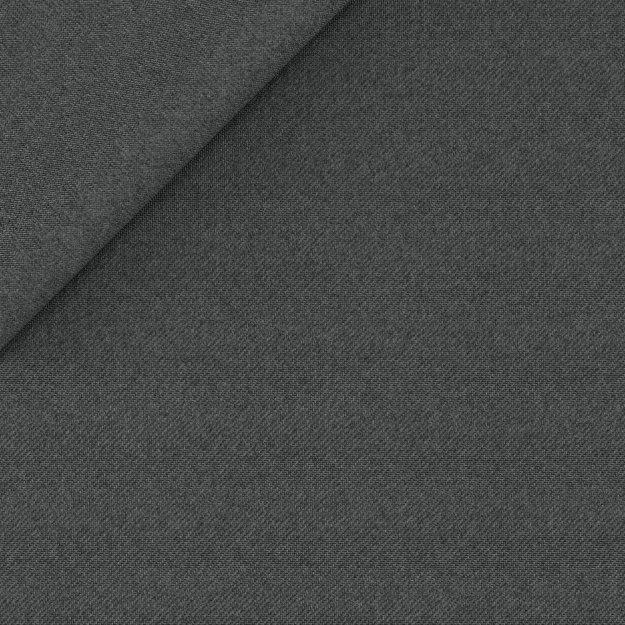 Blazer grigio medio melange twill di lana - Image 2