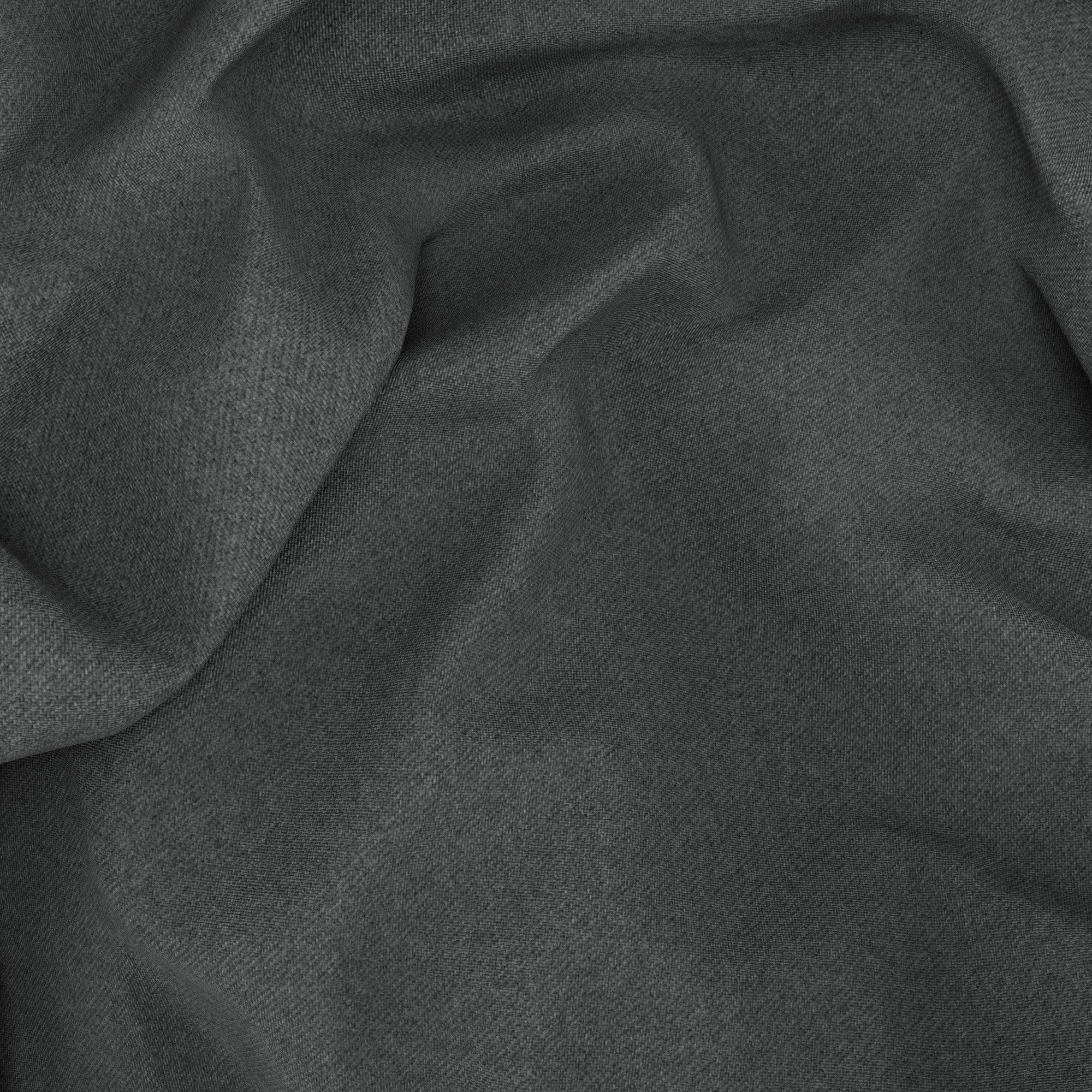 Blazer grigio medio melange twill di lana - Image 3
