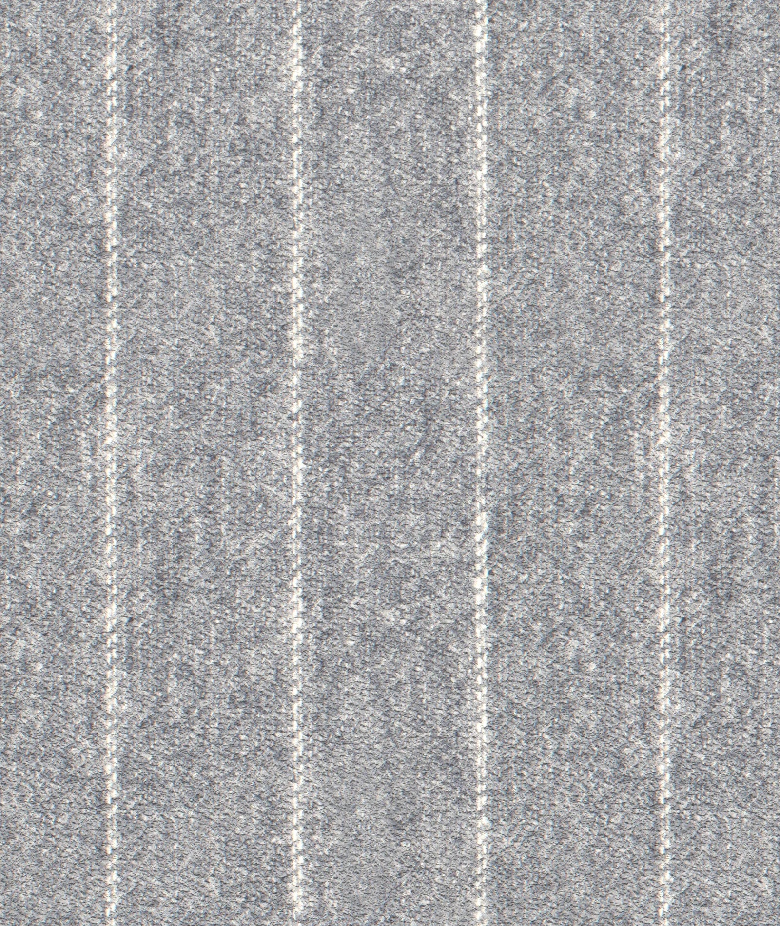 Blazer in flanella di lana gessato grigio - Image 2