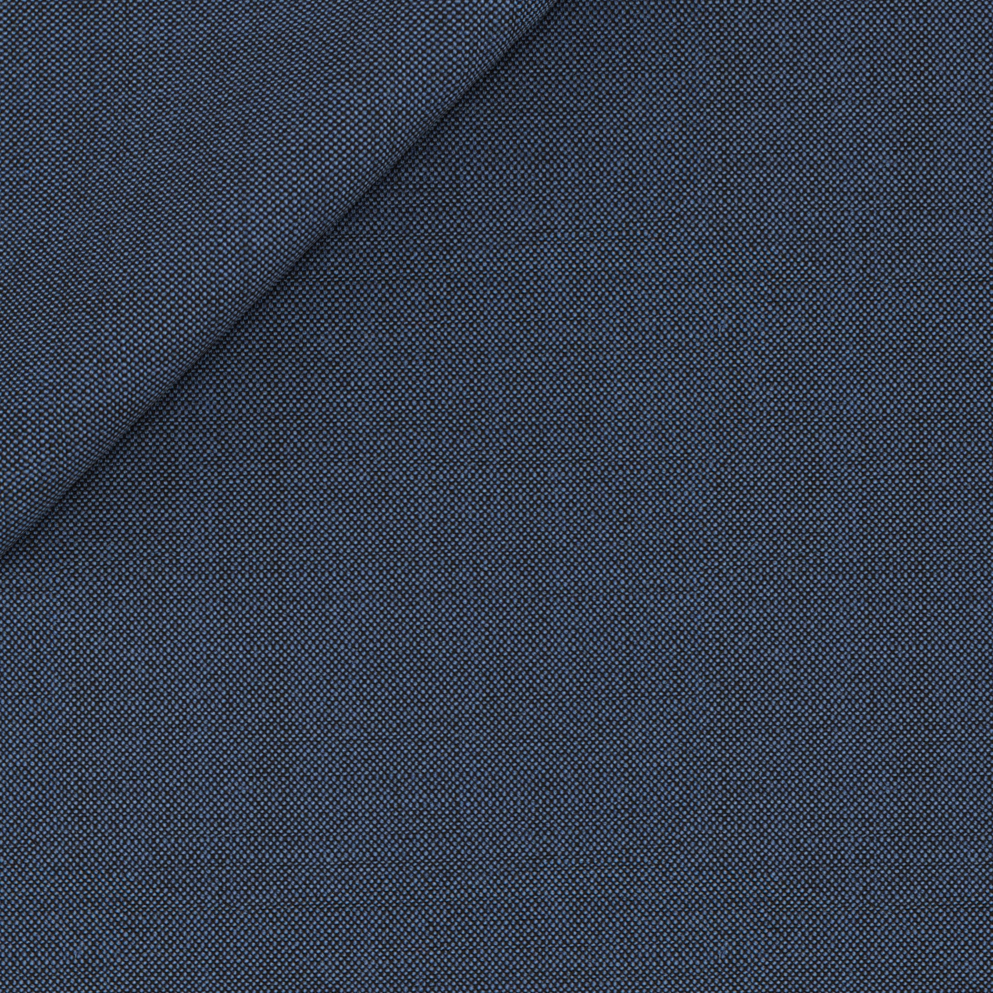 Blazer in lana e mohair blu avio - Image 2