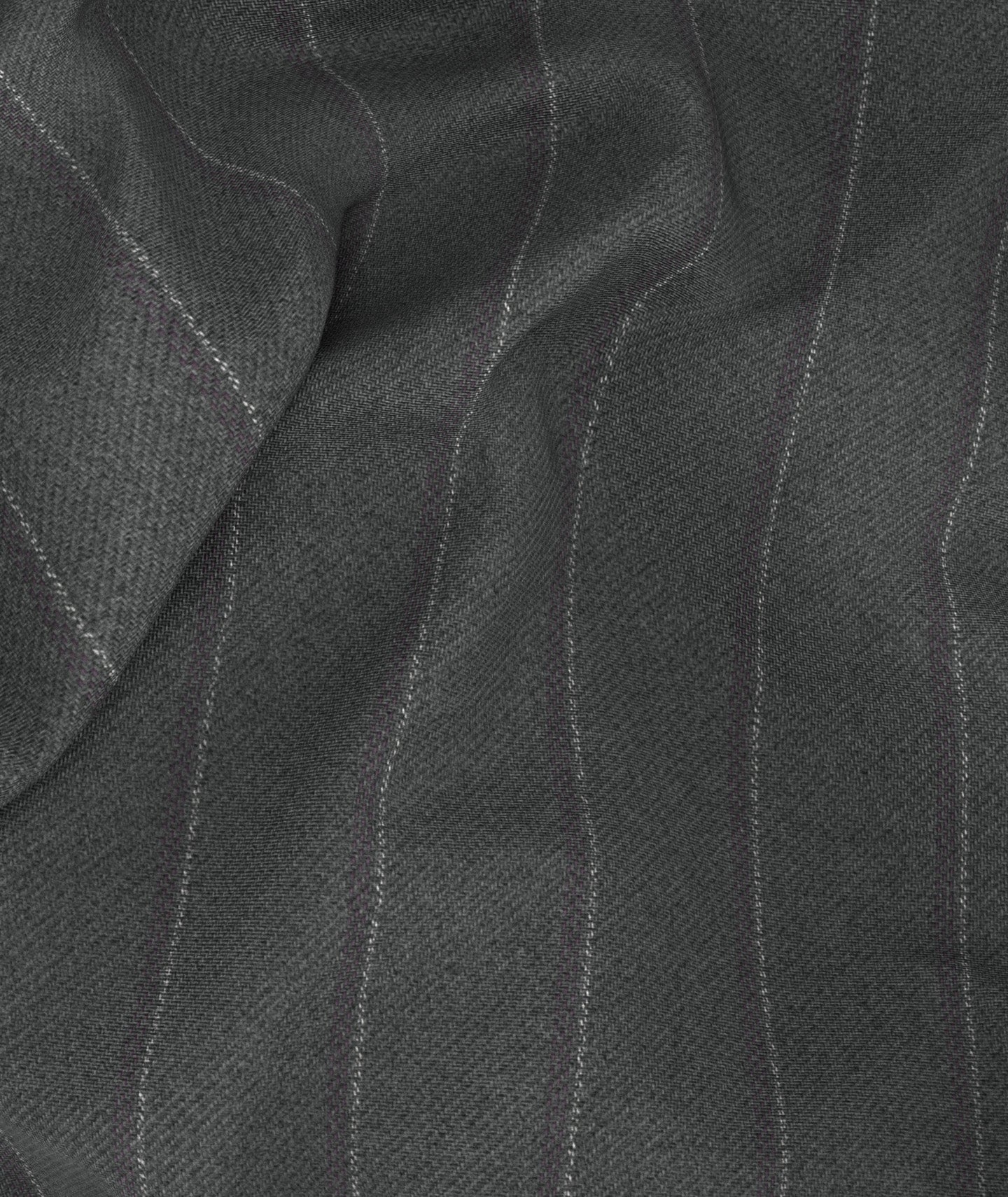 Blazer in lana gessato grigio medio - Image 3