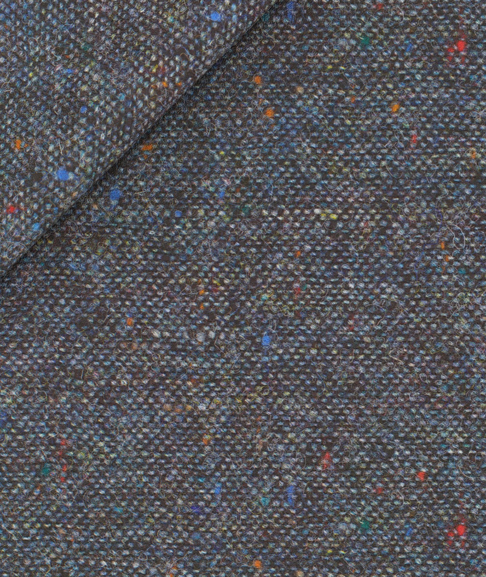 Blazer in lana knickerbocker color petrolio - Image 3