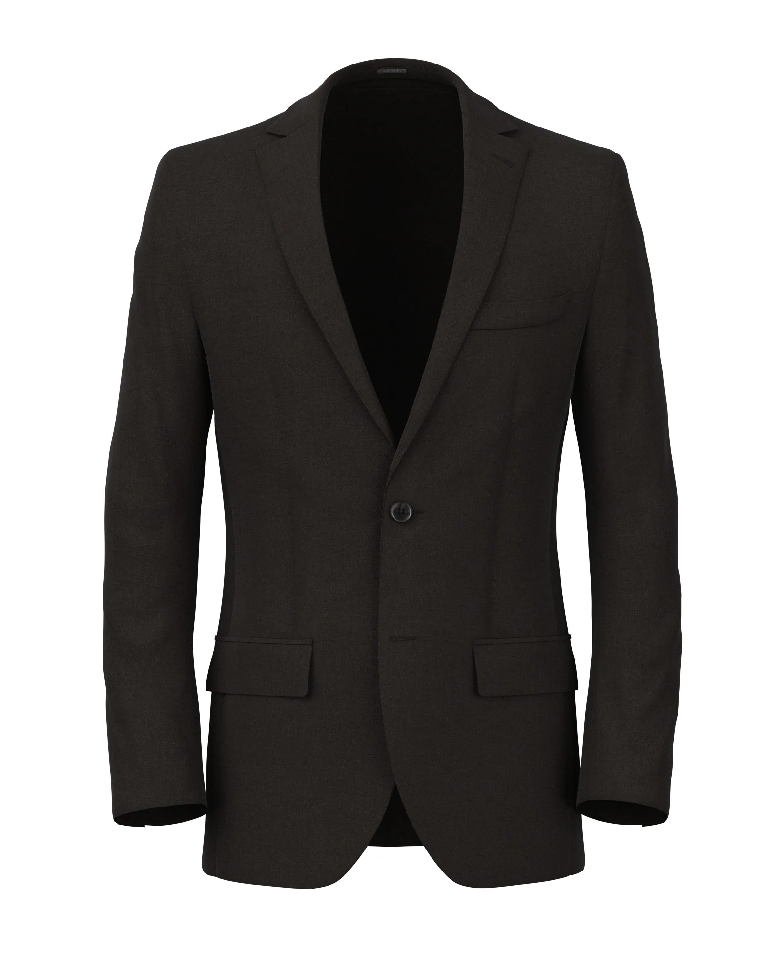 Blazer in lana marrone