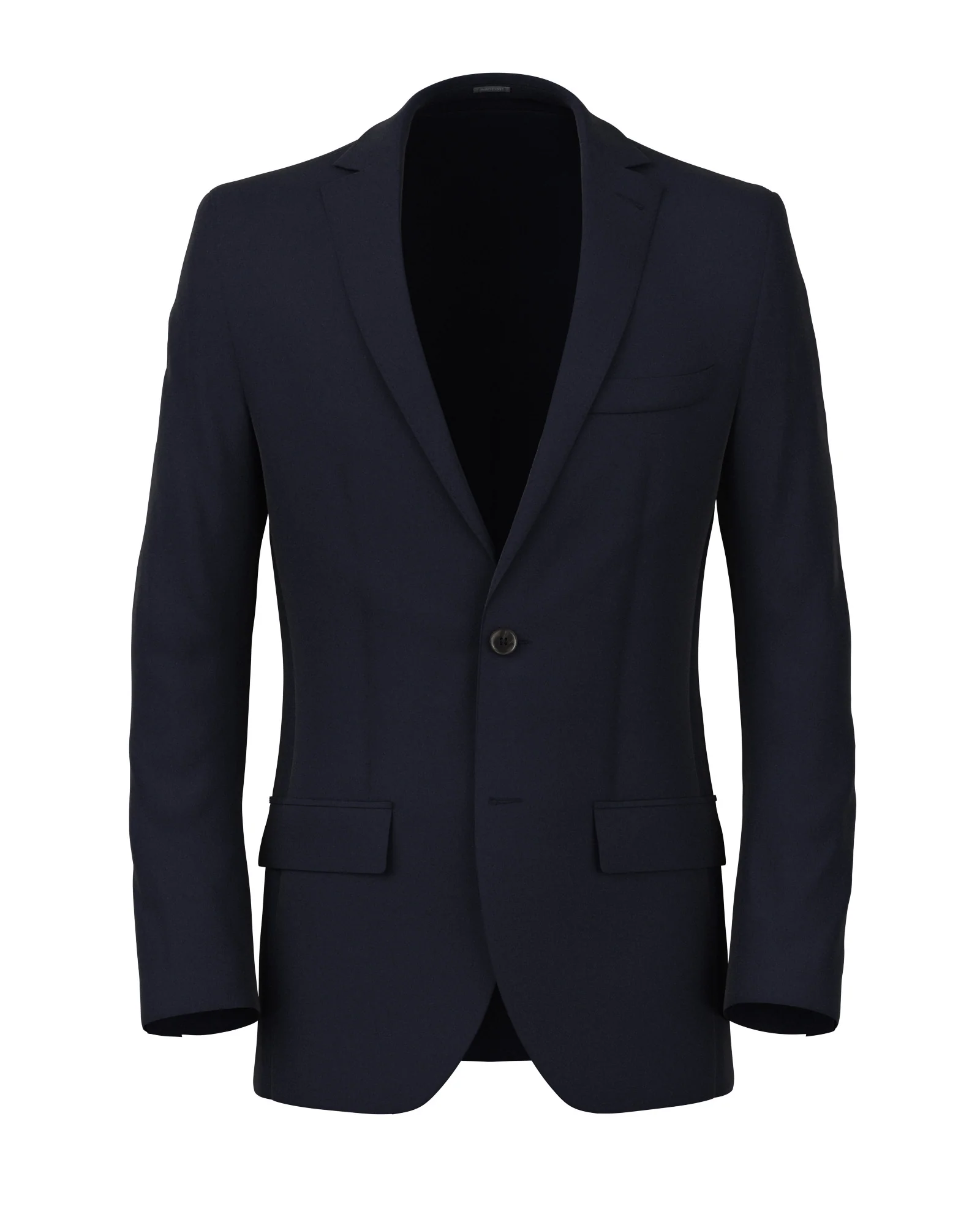 Blazer in twill di lana 150'S blu navy
