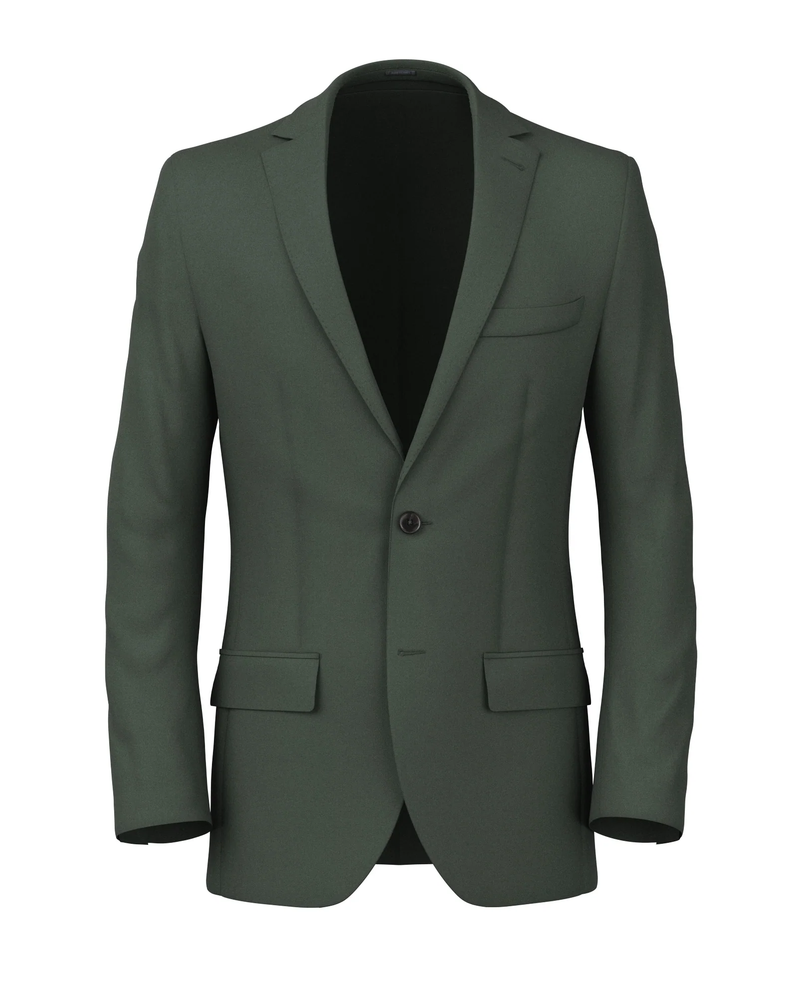 Blazer in twill di lana 150'S  verde salvia