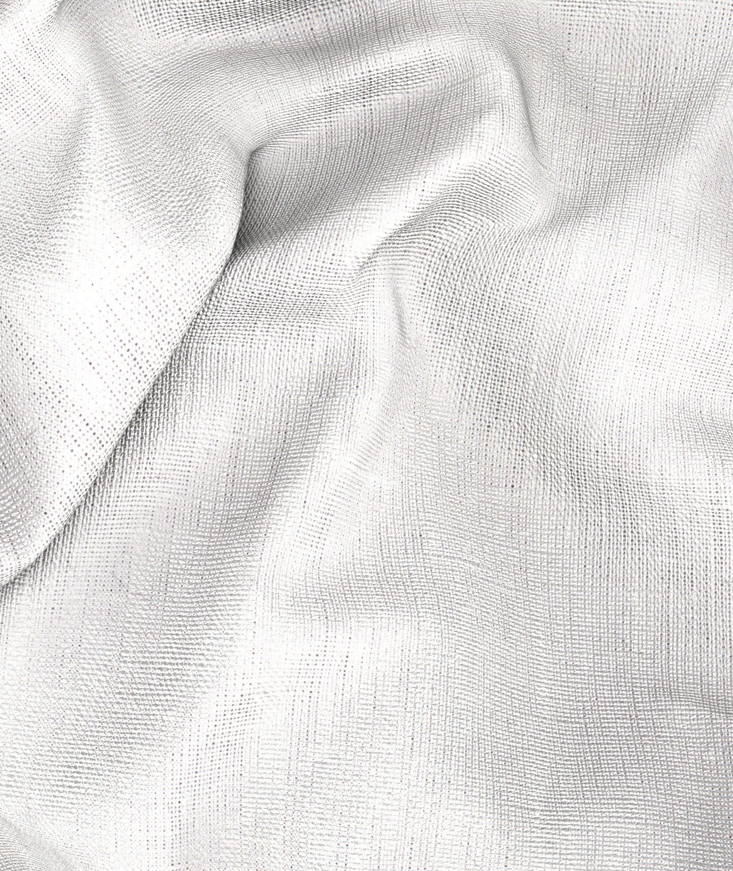 Blazer lino tinta unita bianco - Image 3