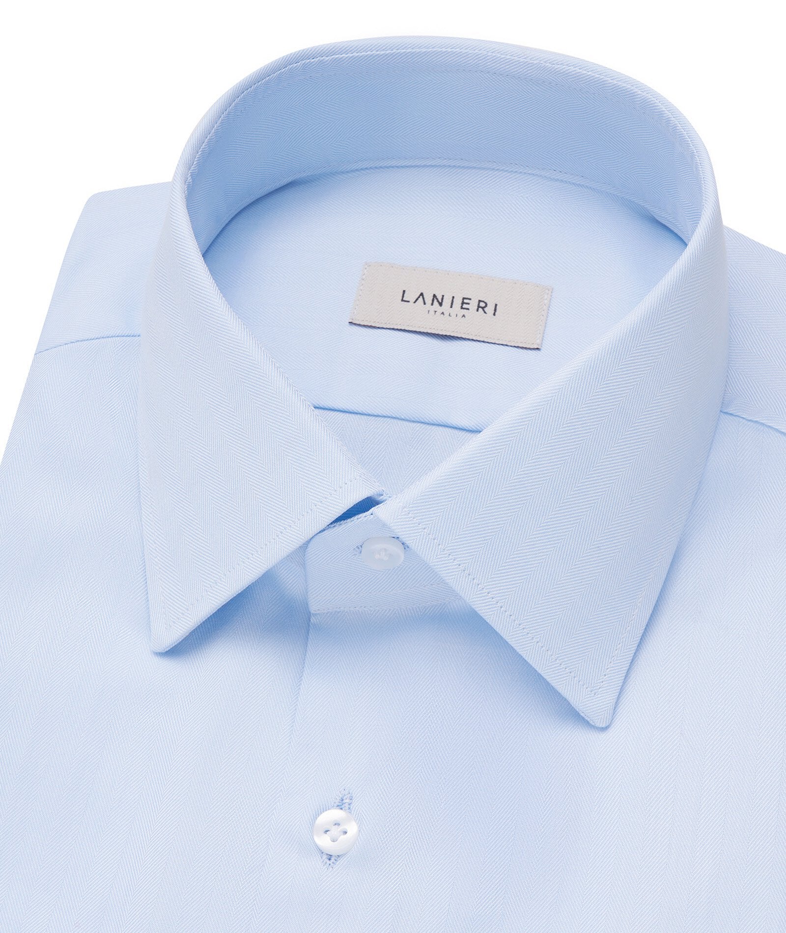 Camicia Azzurra Spigata - Image 2