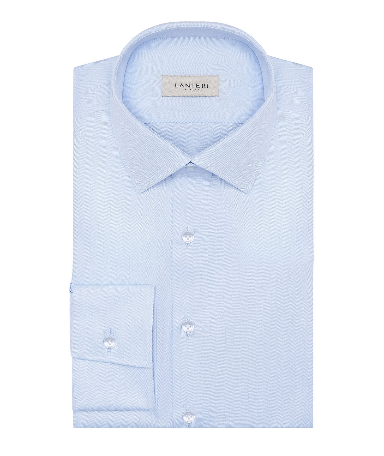 Camicia Azzurra Spigata - Image 3