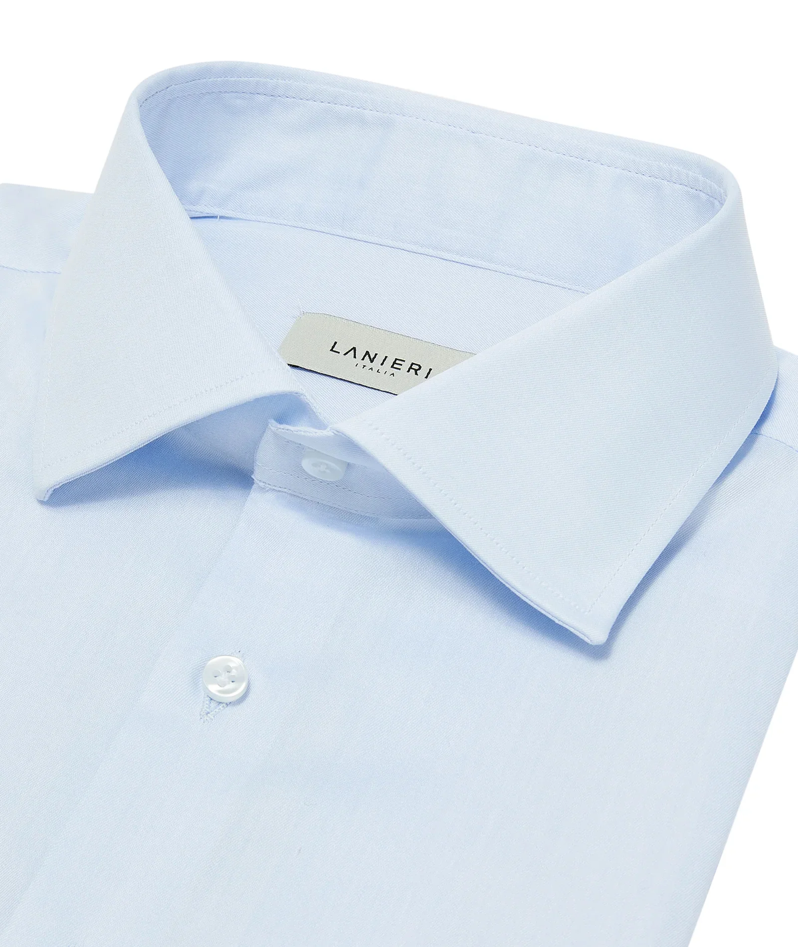 Camicia Azzurra Twill Cotone - Image 2