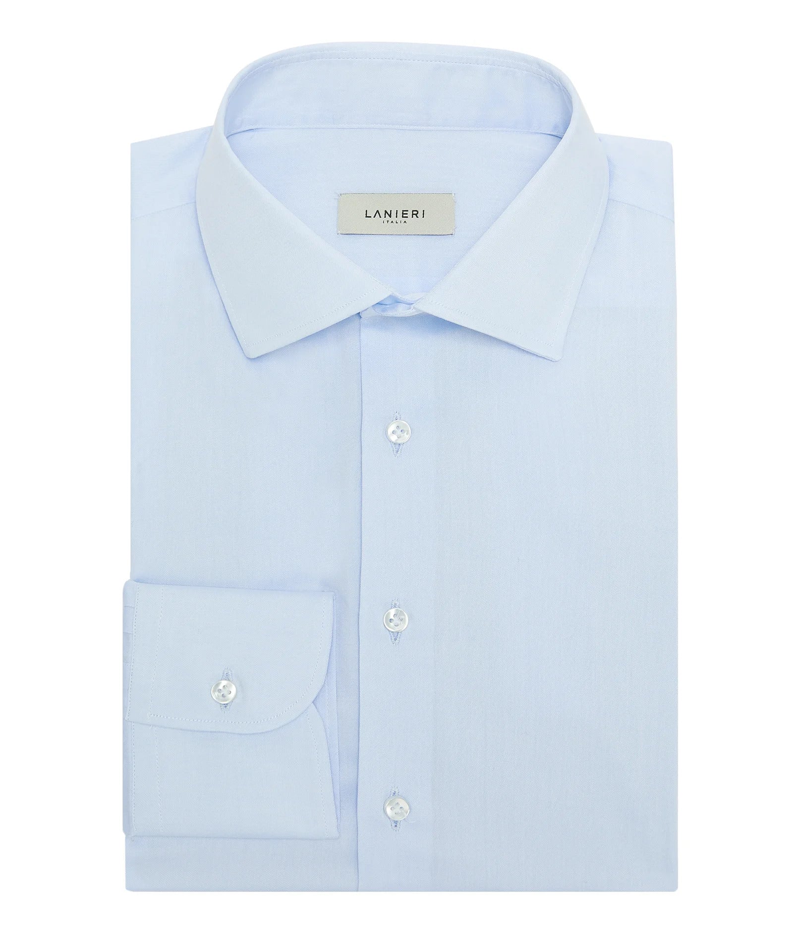 Camicia Azzurra Twill Cotone - Image 3