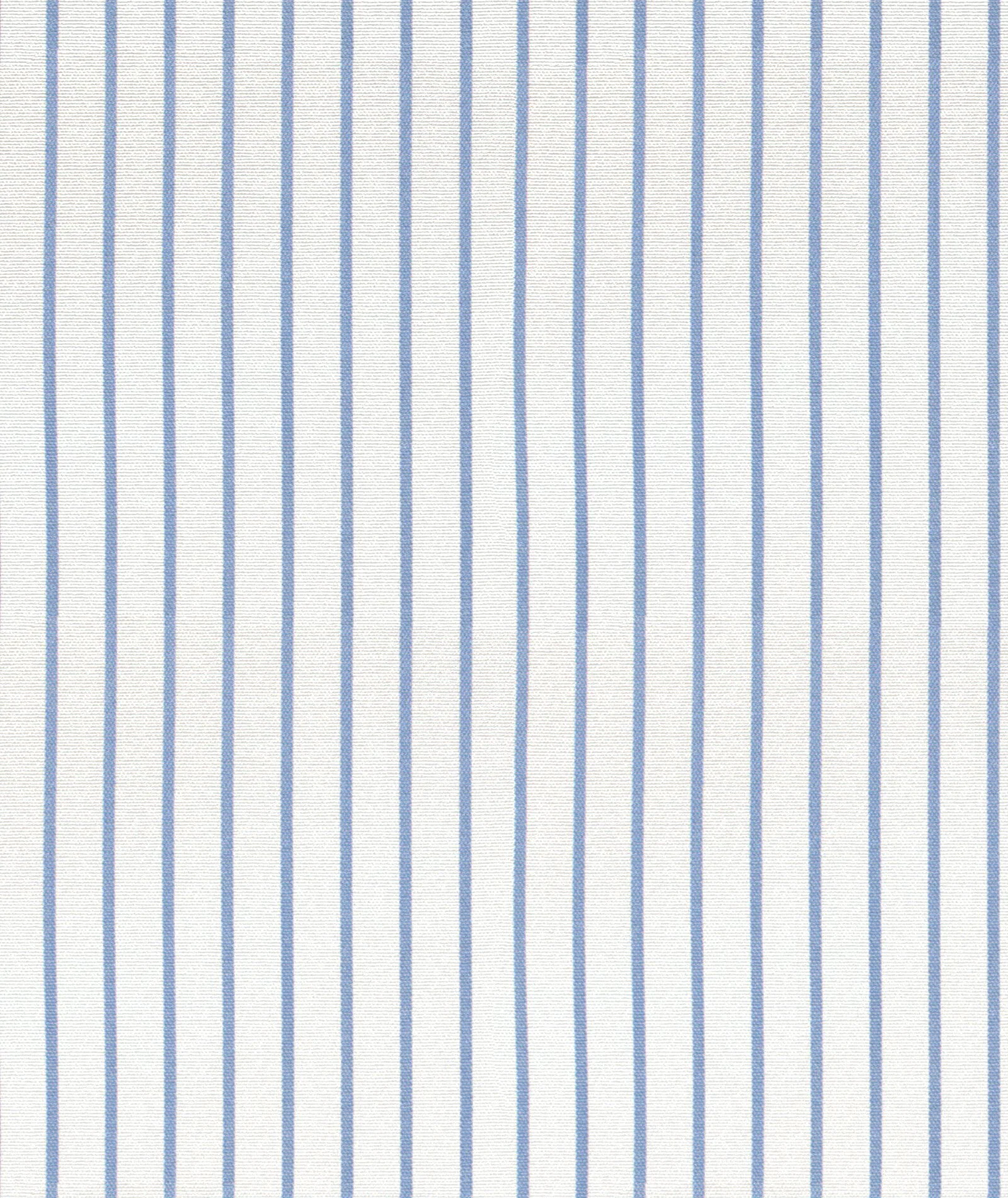 Camicia Bianca a righe Azzurre in Popeline di Cotone - Image 6