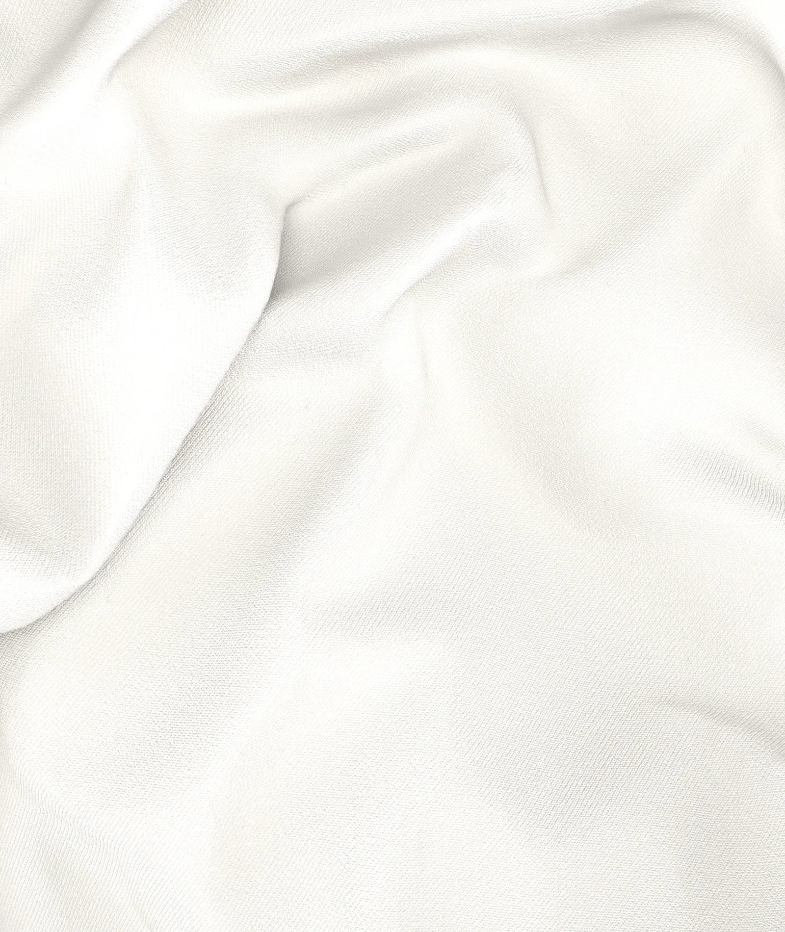 Camicia bianca in lana e lyocell - Image 6