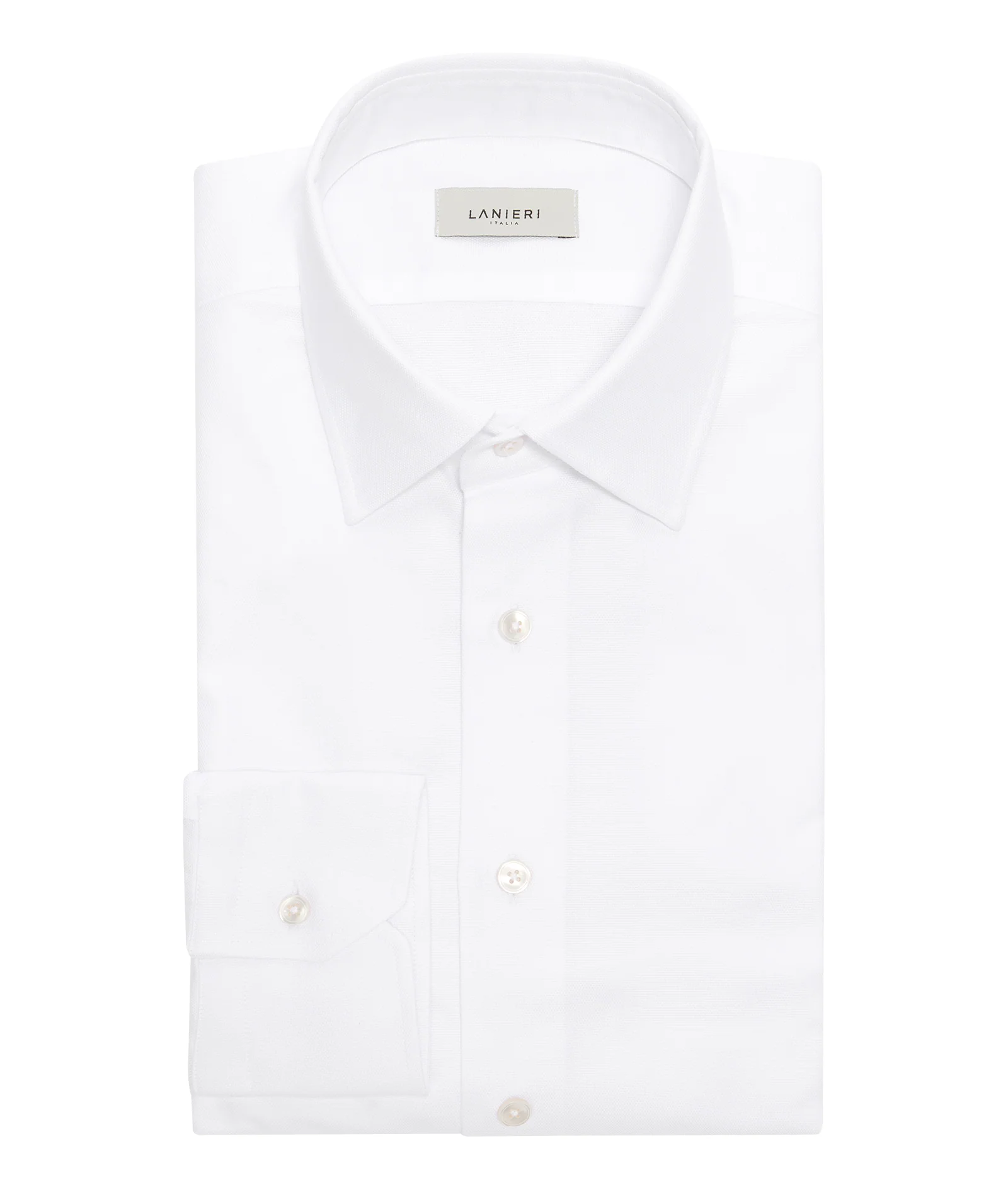 Camicia Bianca in Oxford di Cotone - Image 2