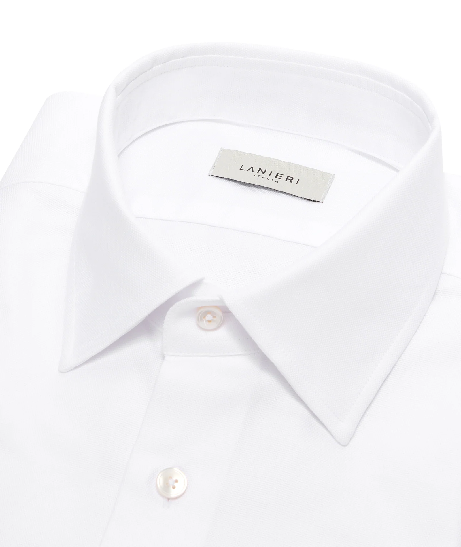 Camicia Bianca in Oxford di Cotone - Image 3