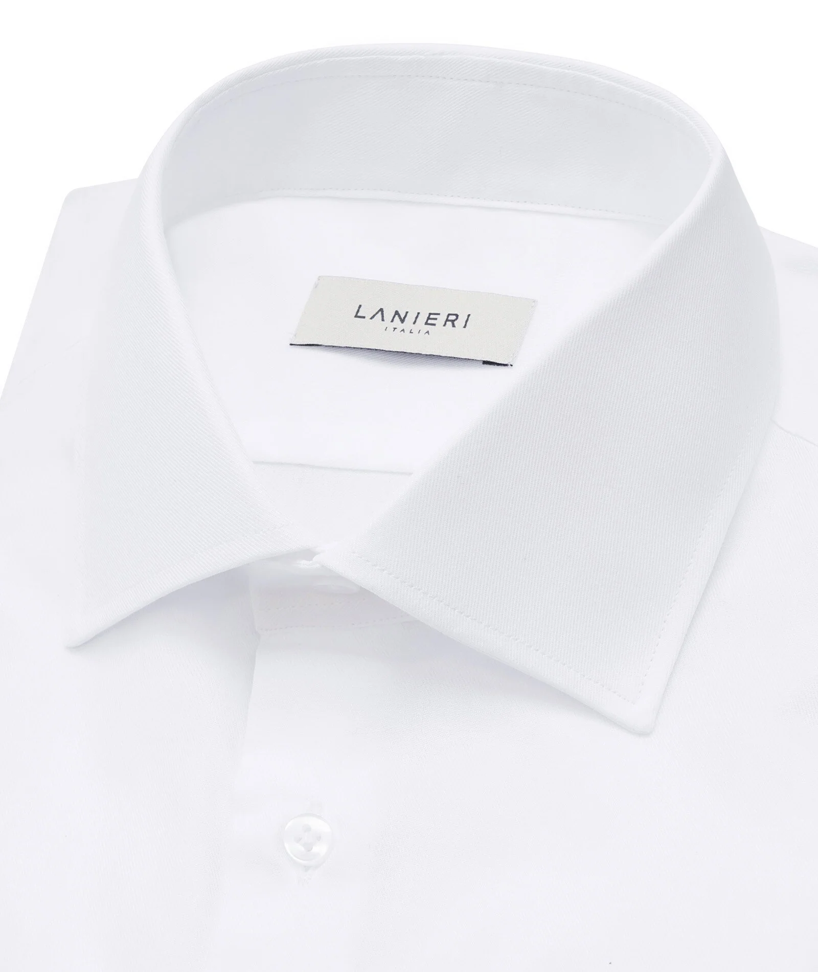 Camicia bianca in twill di cotone - Image 2
