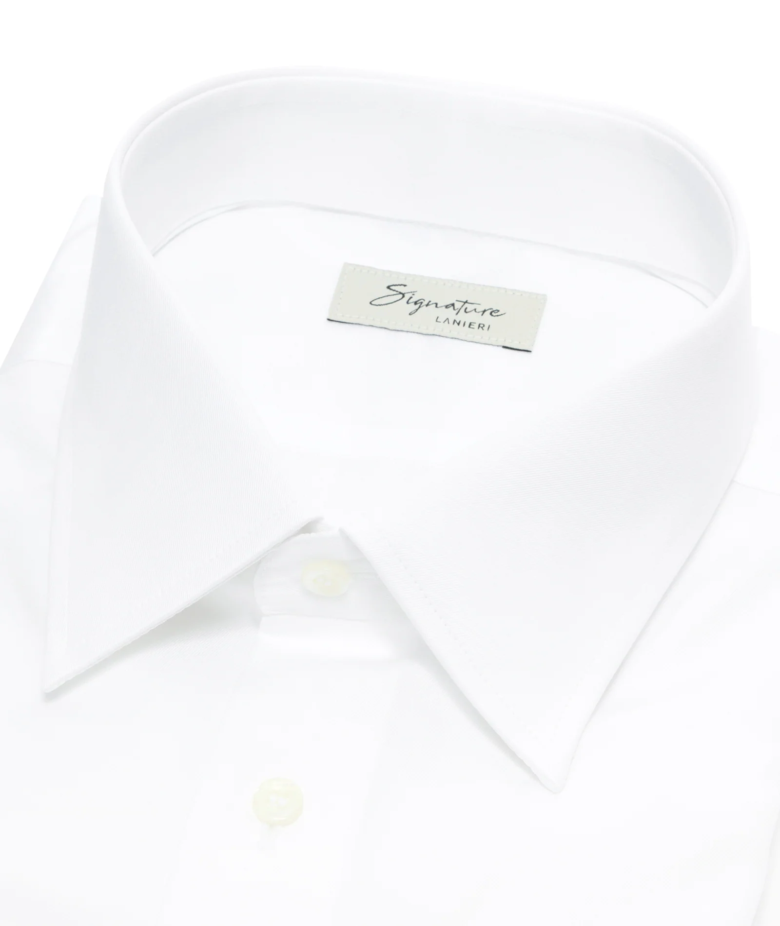 Camicia Cerimonia Bianca Twill - Image 3