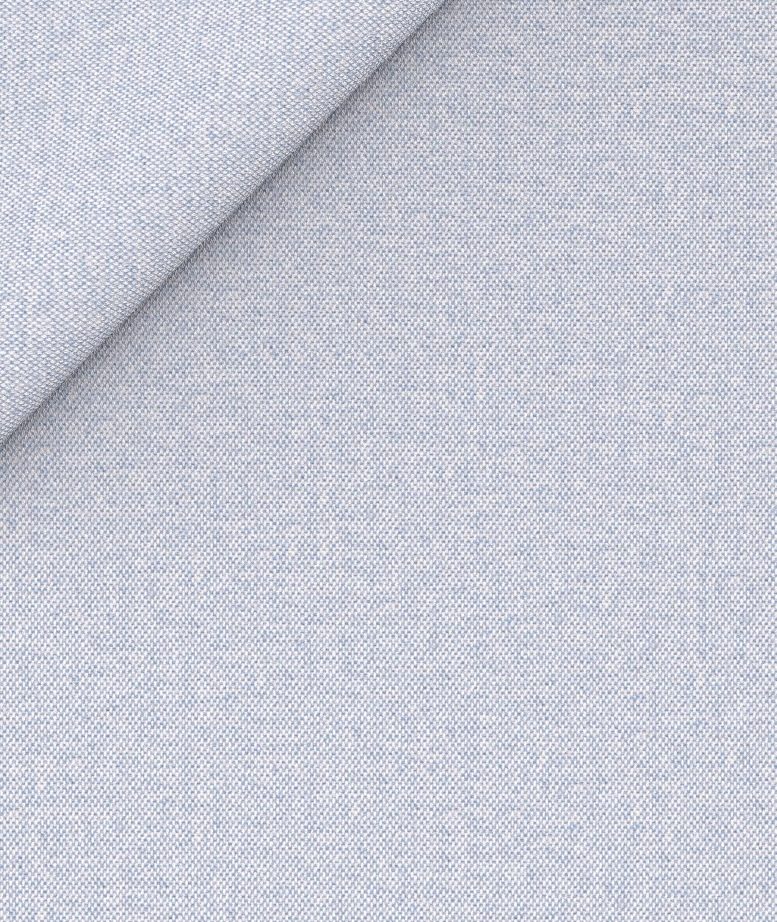 Camicia Flanella Tinta Unita Azzura - Image 4