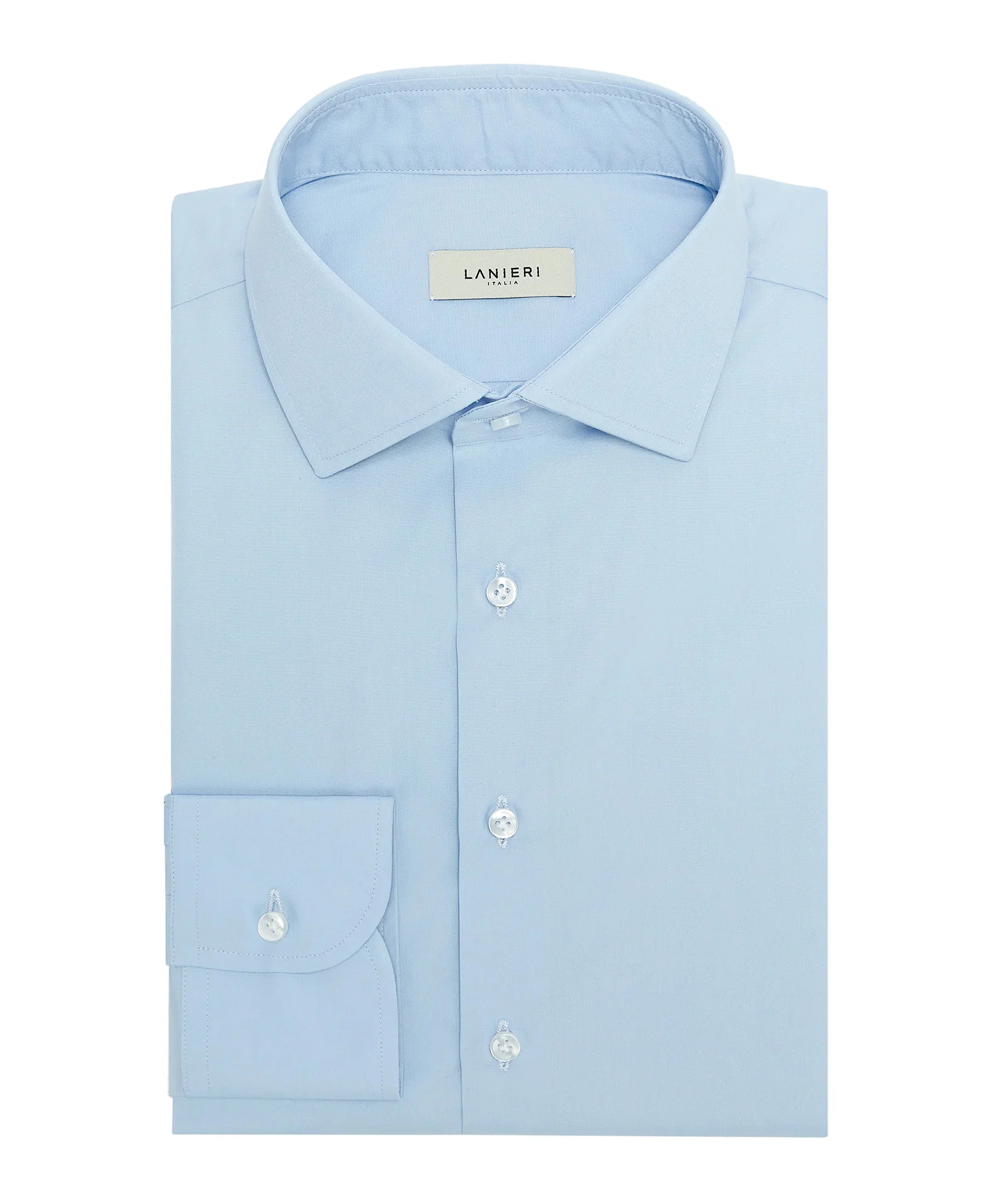 Camicia Icon Azzurra Popeline - Image 3