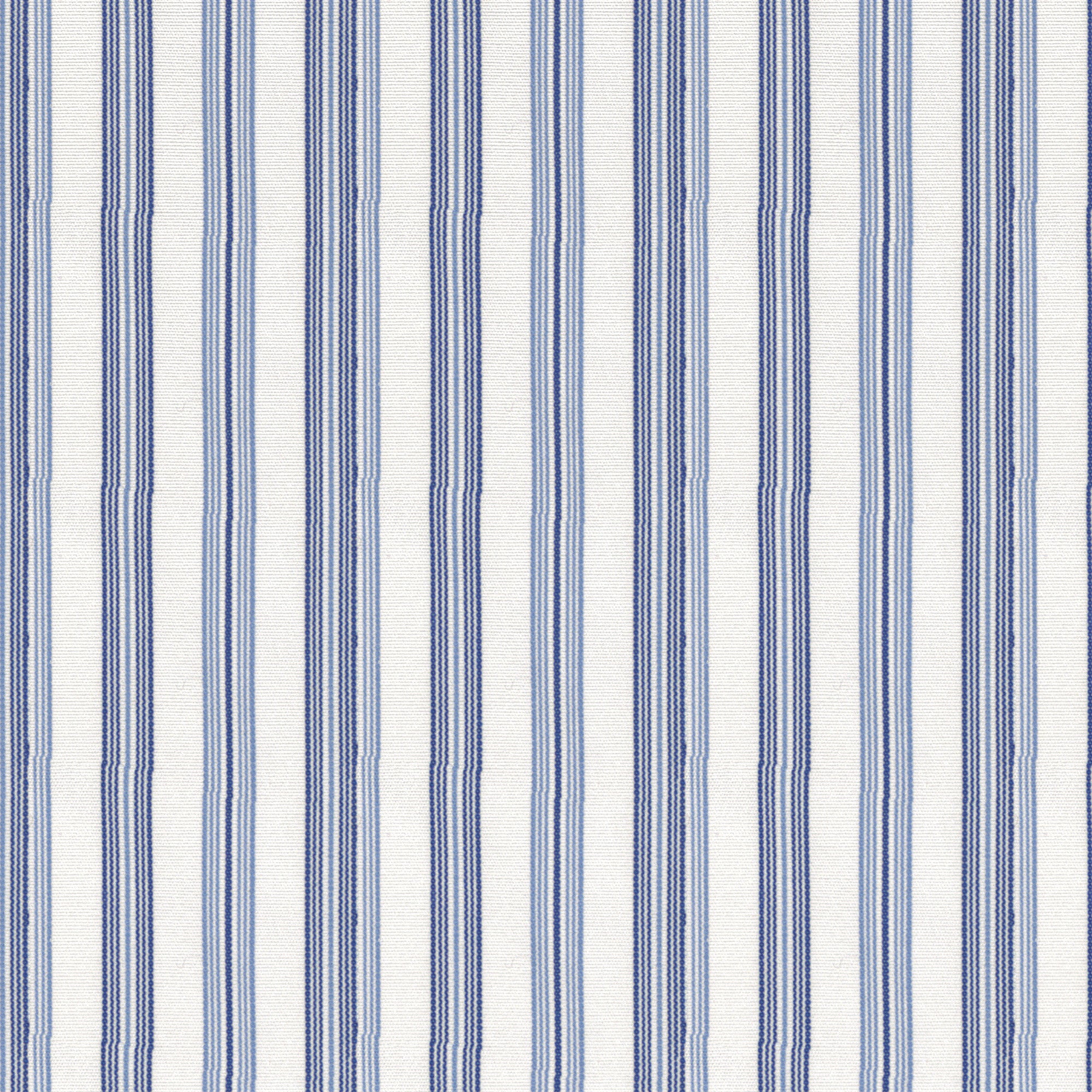 Camicia in cotone rigata azzurra - Image 7