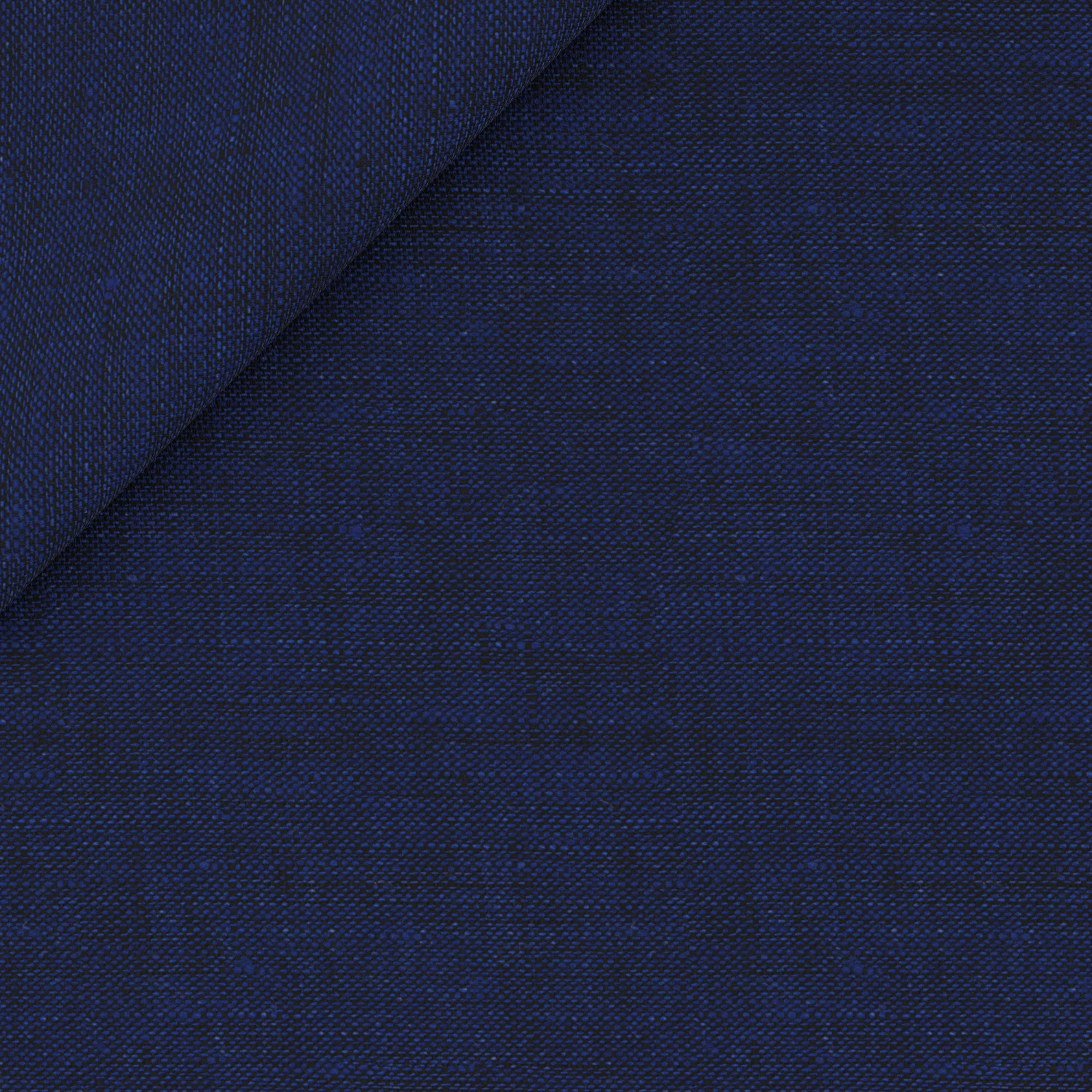 Camicia in lino blu zaffiro - Image 5